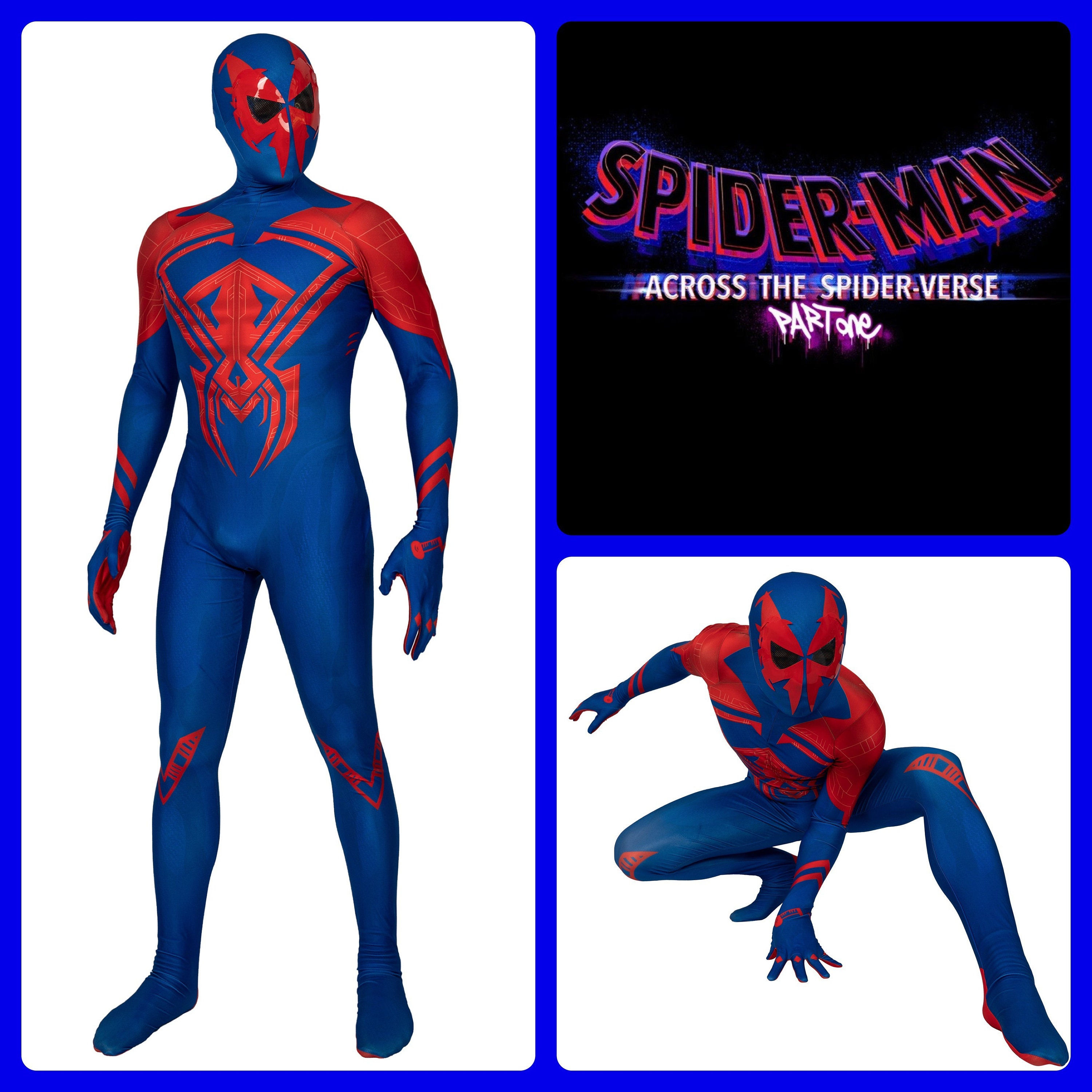 Wallpaper #_AC01Y4BSdW8dNoujgm547 Spider Man 2099 Cosplay Costume Spiderman Halloween Jumpsuit