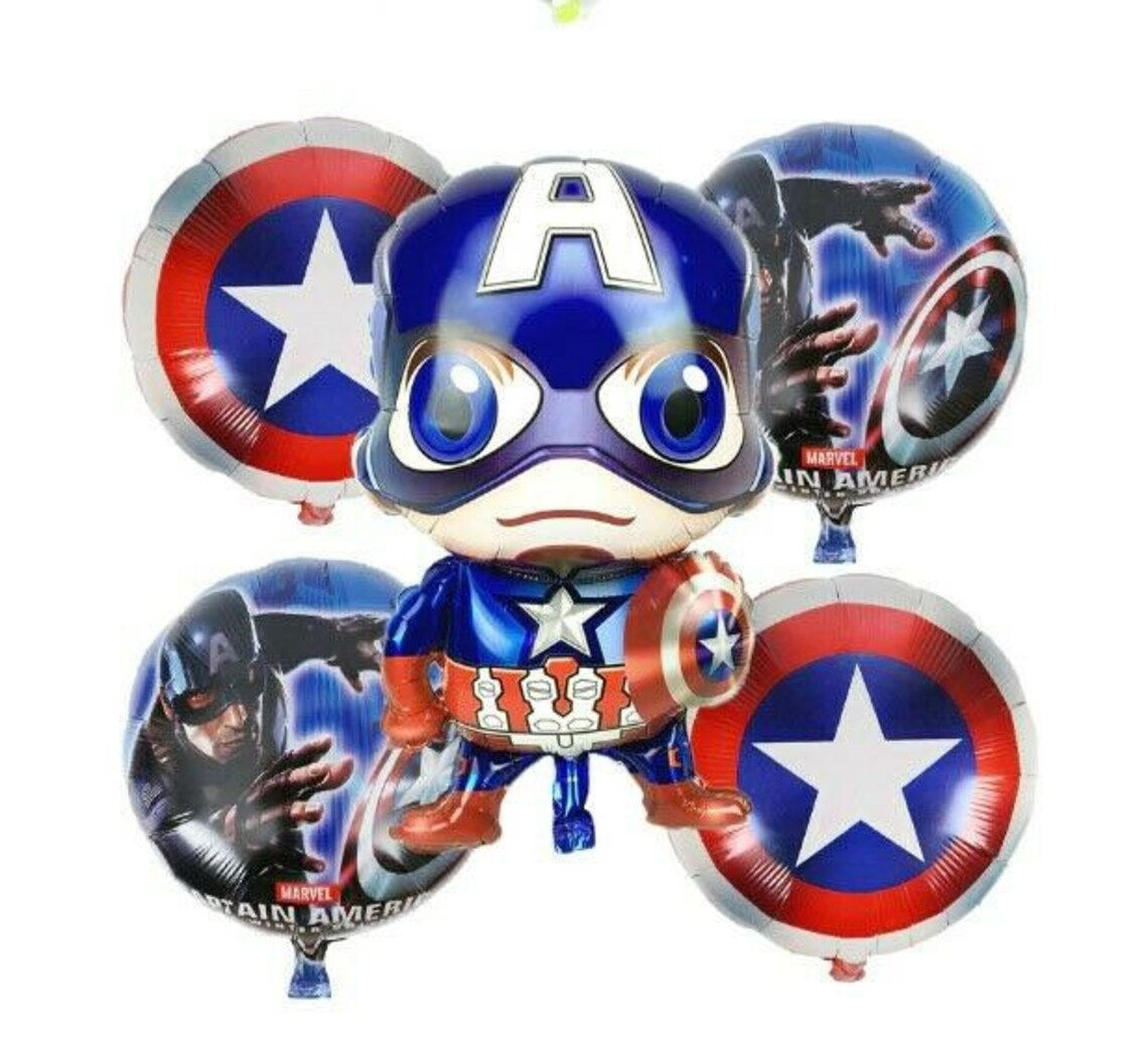 Wallpaper #B57AA Orbz Foil Balloon Avengers