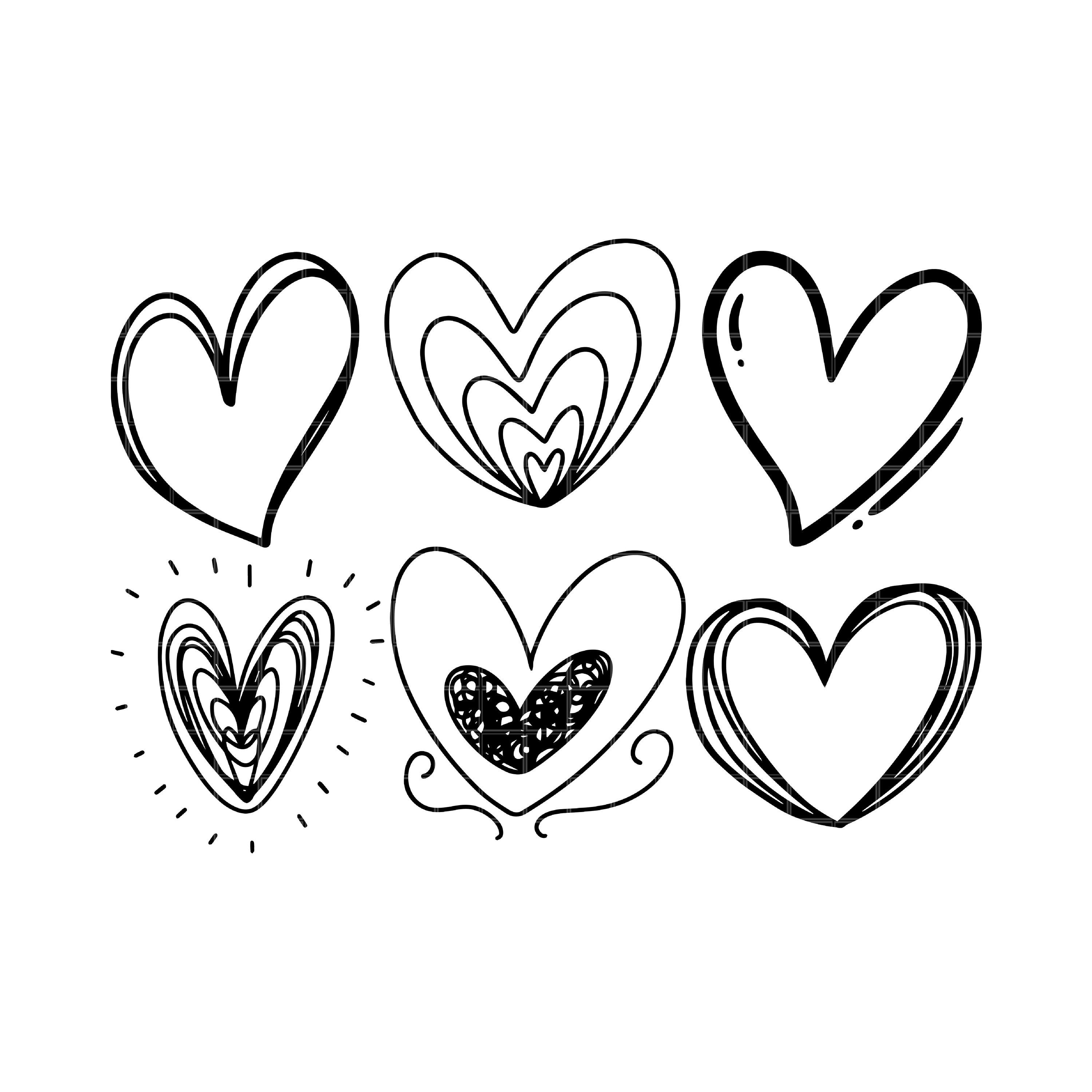 Wallpaper #12eRAJMBSpphPi3-GKYv193 Heart Outline Png Hand Drawn Heart Png Cricut Png Etsy Australia