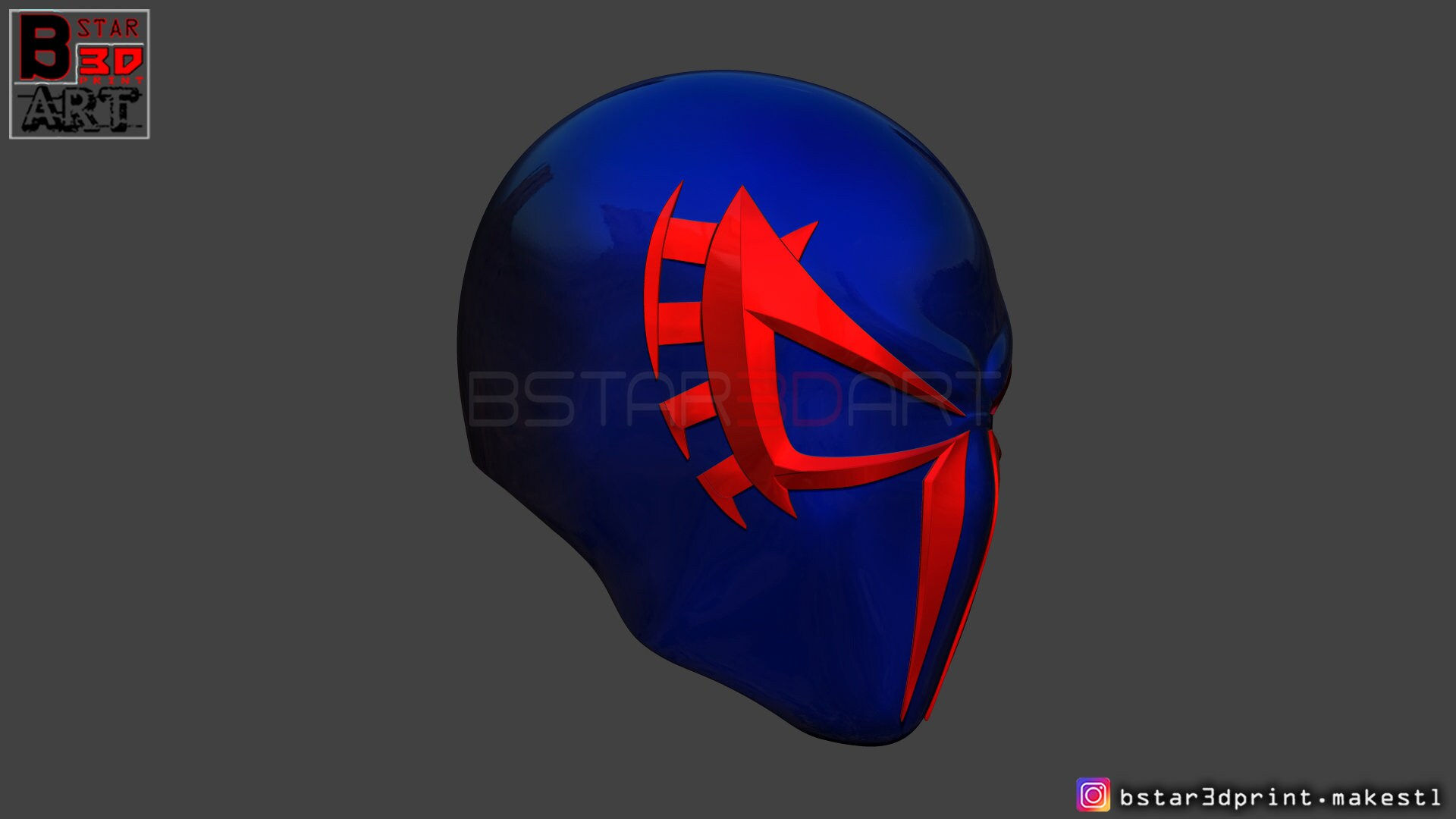 Wallpaper #_AC01Y4BSdW8dNoujgm511 Spider Man 2099 Mask Spider Man Helmet Marvel Comics 3D Etsy