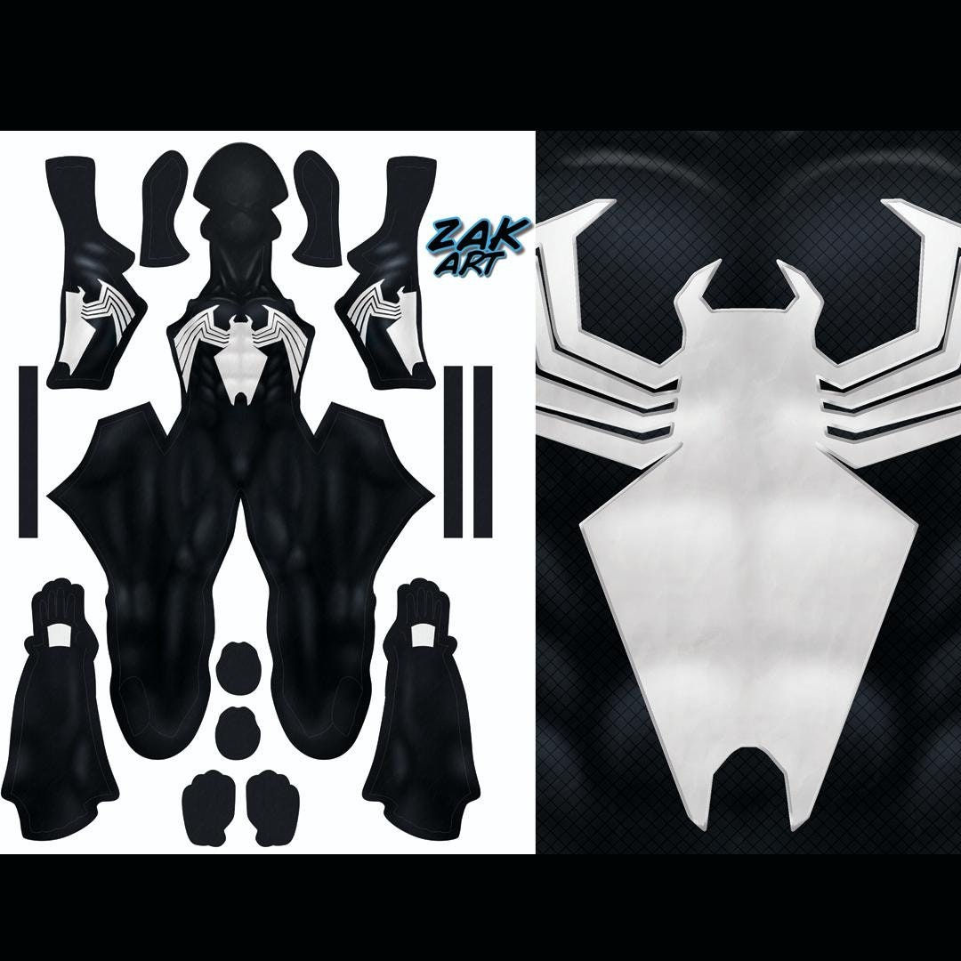 Wallpaper #ZIvpcpcBcm9NJah-1nQn62 Spider Man Symbiote Digital Pattern Instant Download Etsy