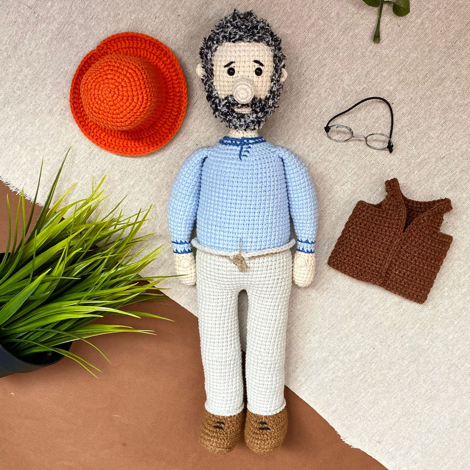 Wallpaper #9ncKKJMB-pgBXx60Z6hv256 Old Man Crochet Pattern Man Pattern Doll Boy Crochet Etsy