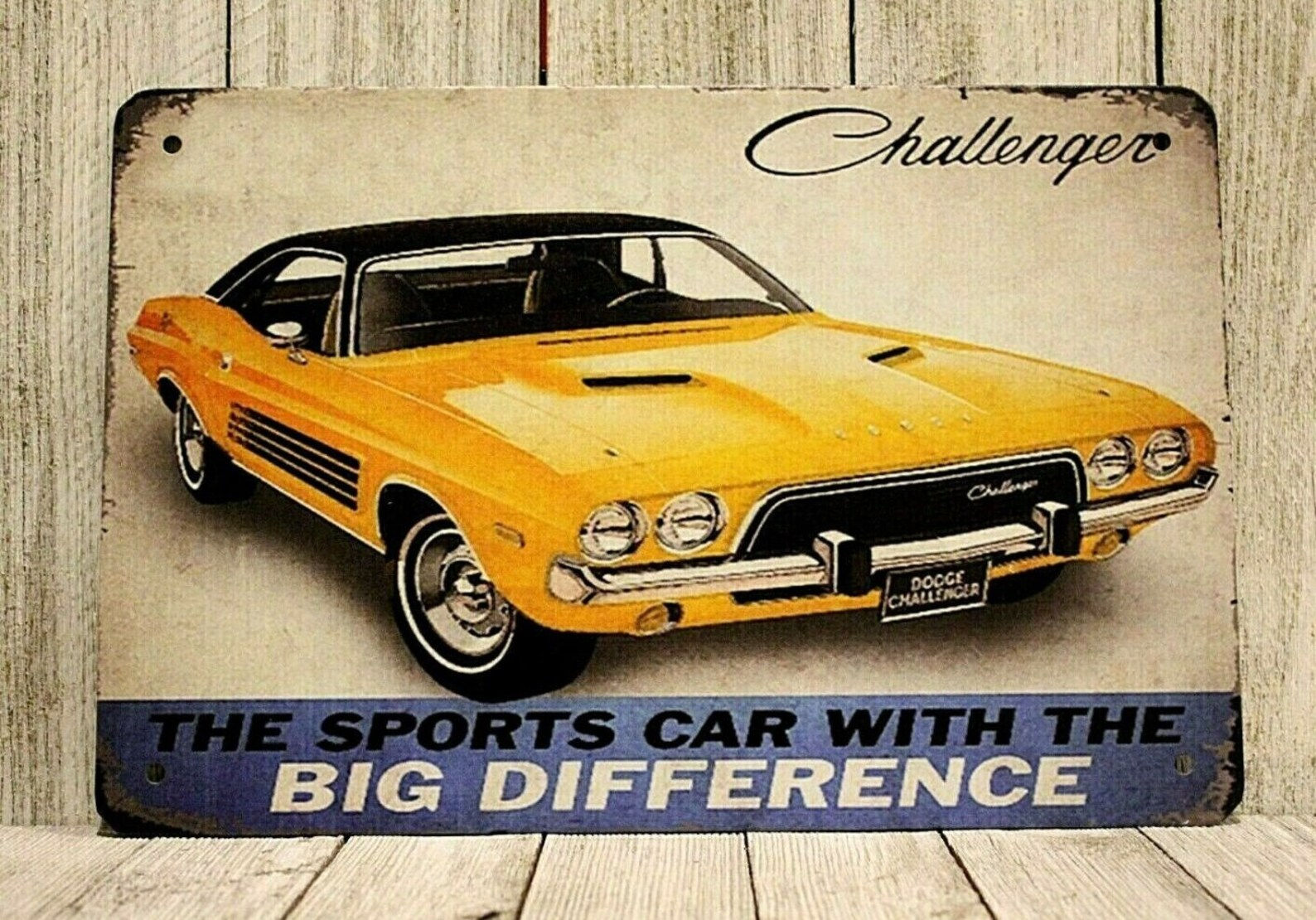 Wallpaper #1hnEN48BtGB6xQ78SaZQ5 Dodge Challenger Muscle Car Tin Poster Sign Vintage Style Man Etsy