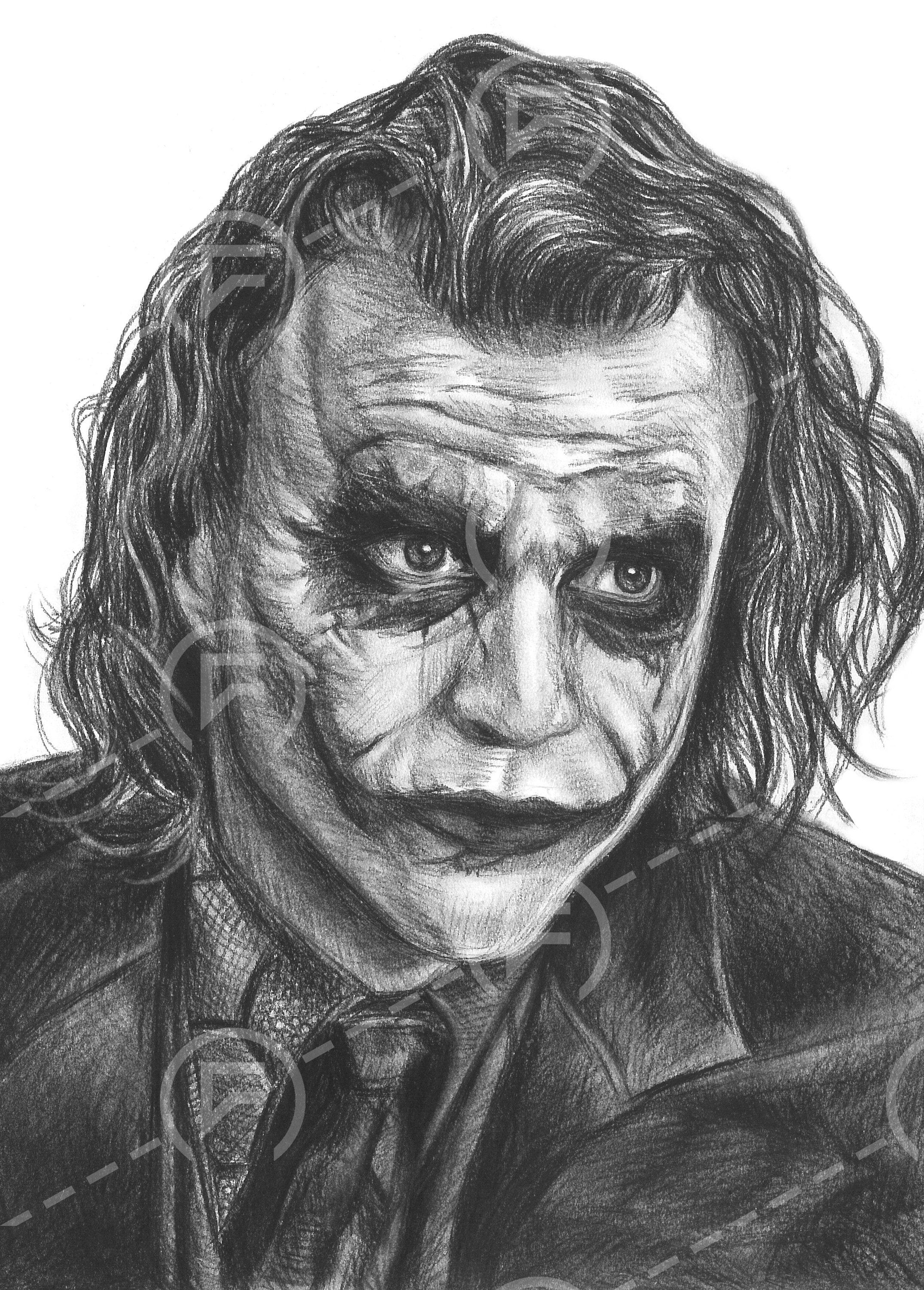 Wallpaper #FGdoEJMBSpphPi3-TvPv9 Heath Ledger Joker Drawing