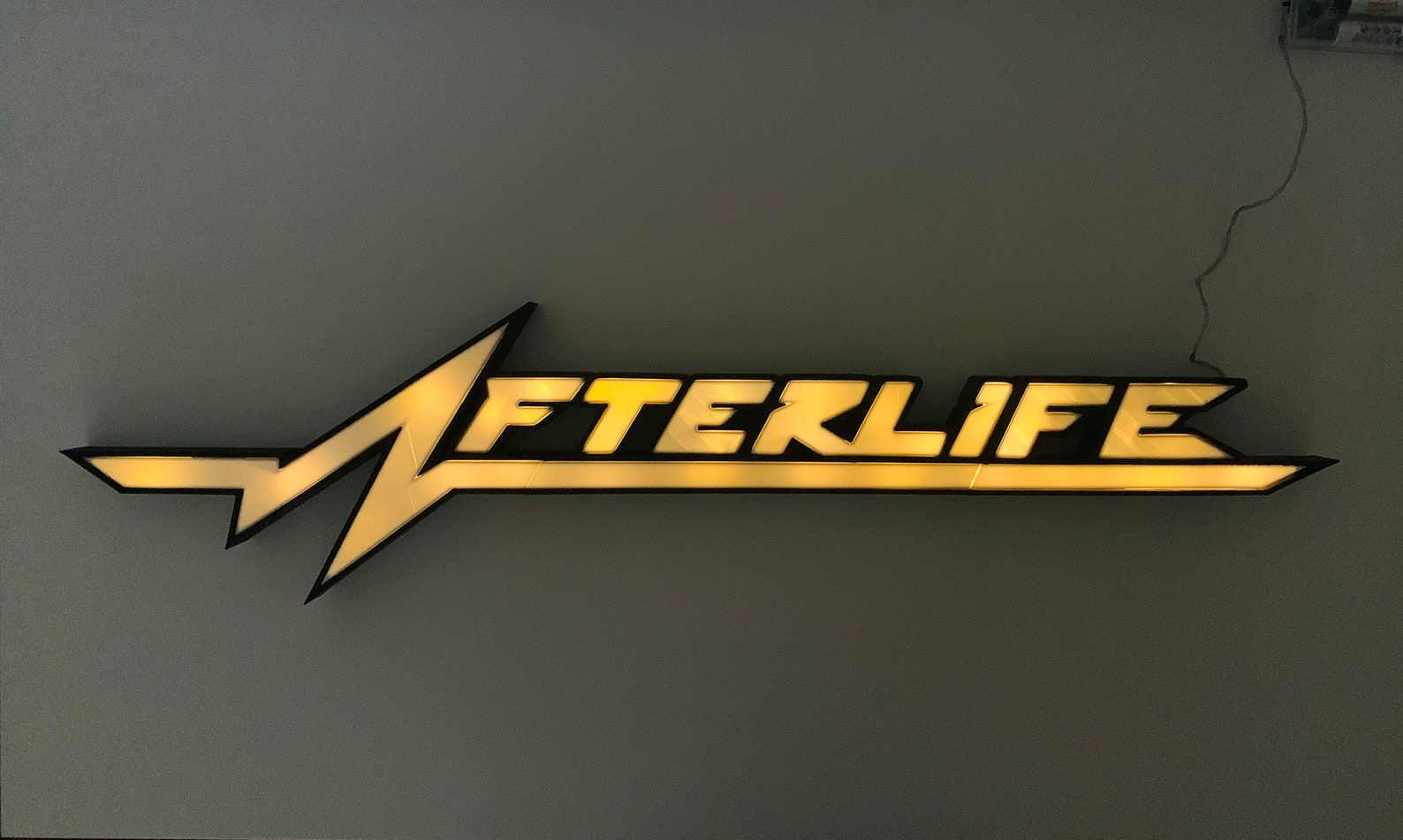 Wallpaper #aBlwHo8BtGB6xQ78RHlx0 Cyberpunk 2077 Illuminable Afterlife Sign 3D File Etsy
