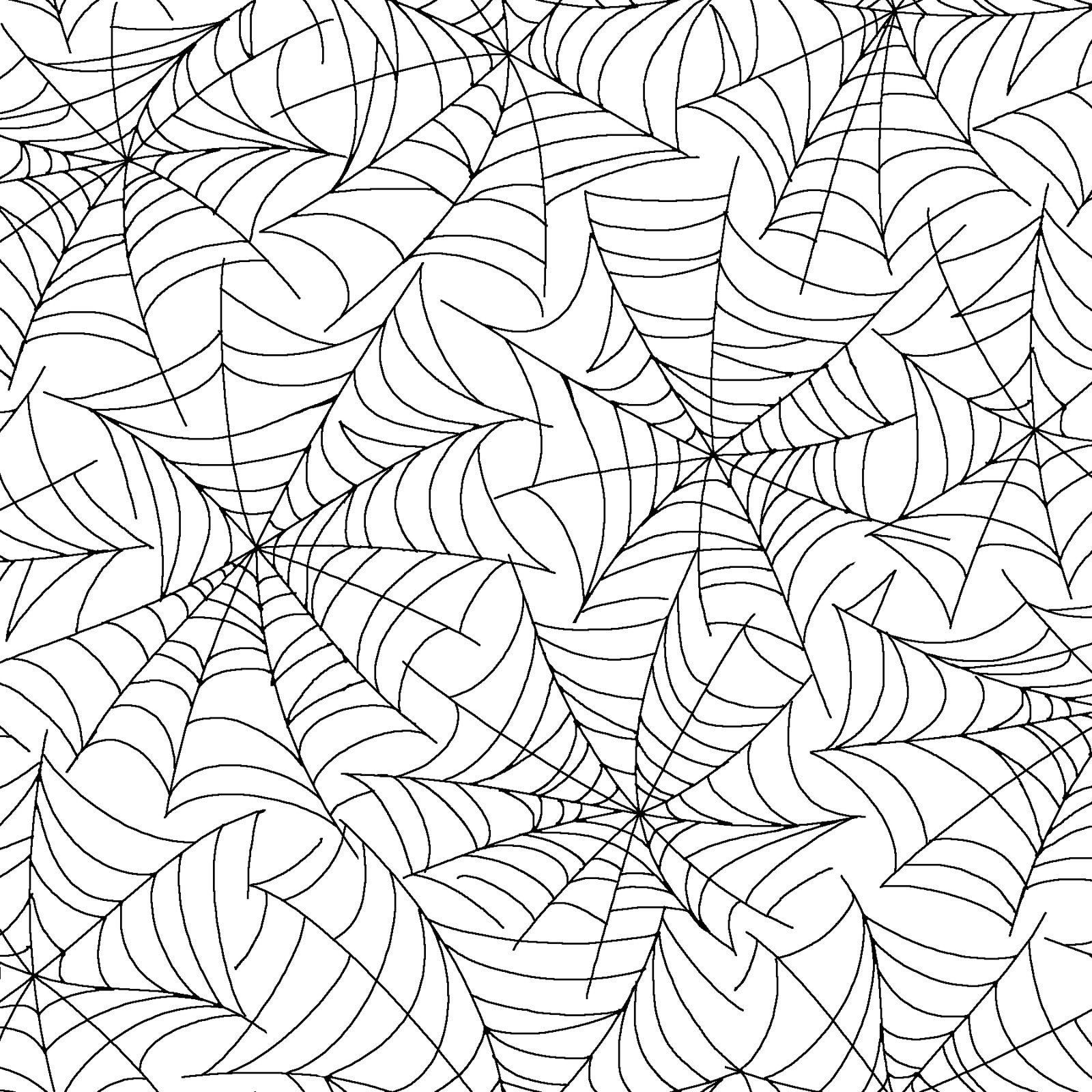 Wallpaper #sQMhZJMBpyOg8YnEWNZf199 Spider Web Fabric Halloween Fabric Broomhildas Bakery by Kim
