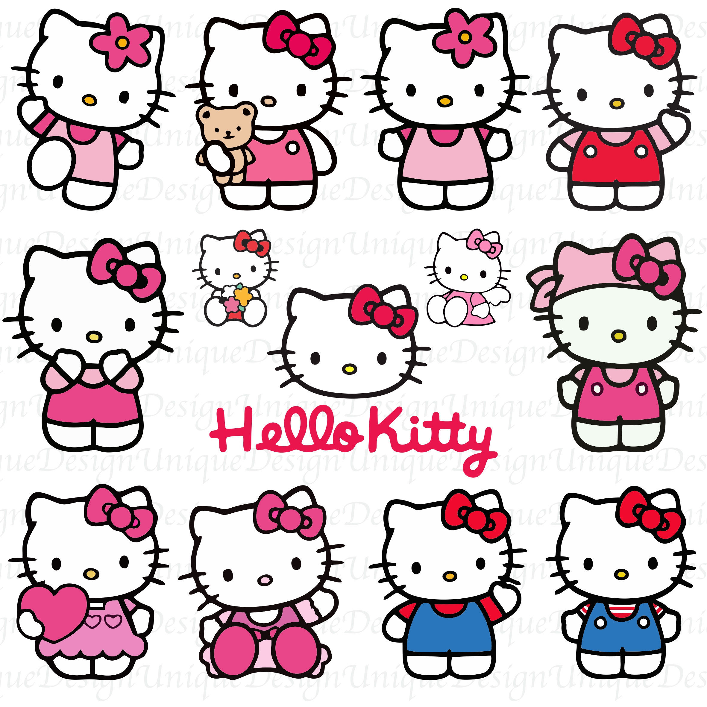 Wallpaper #1c50c Hello Kitty Vector Art Icons and Graphics for Free Download