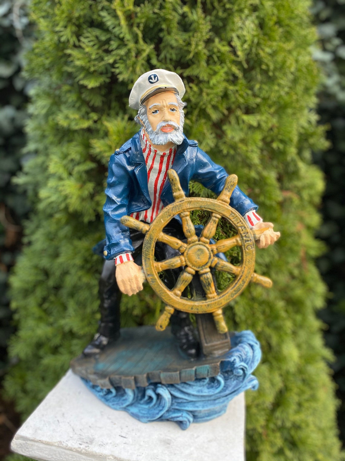 Wallpaper #sTGvNZMB5zzyi_yYOVfz314 Sea Captain Statue Vintage Fisherman High Quality Resin Etsy