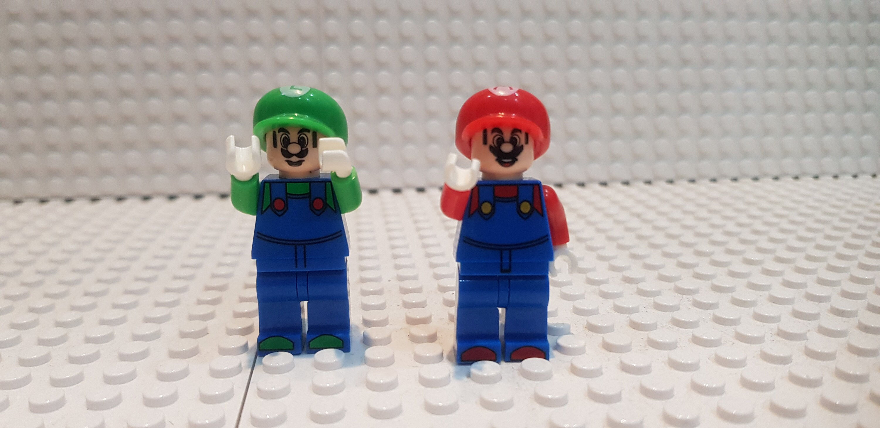 Wallpaper #Kx3VLZMBlOZrFDOkdNK071 Mario and Luigi Set Lego Compatible Custom Minifigure Etsy