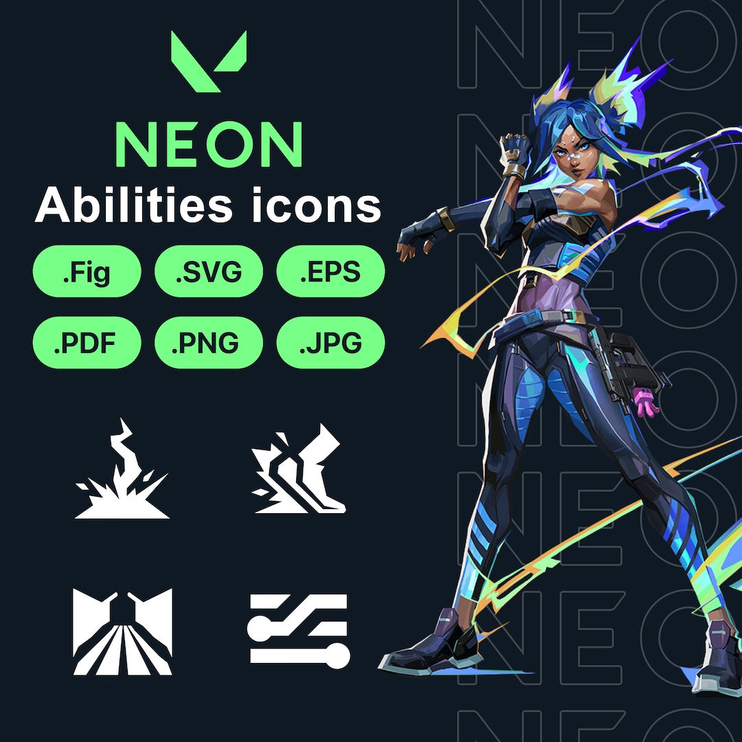 Wallpaper #vEIEPZMBOBpx0NhmPMJm23 Valorant Neon Agent Abilities Icons Svg Png Eps Pdf Figma Vector Logo