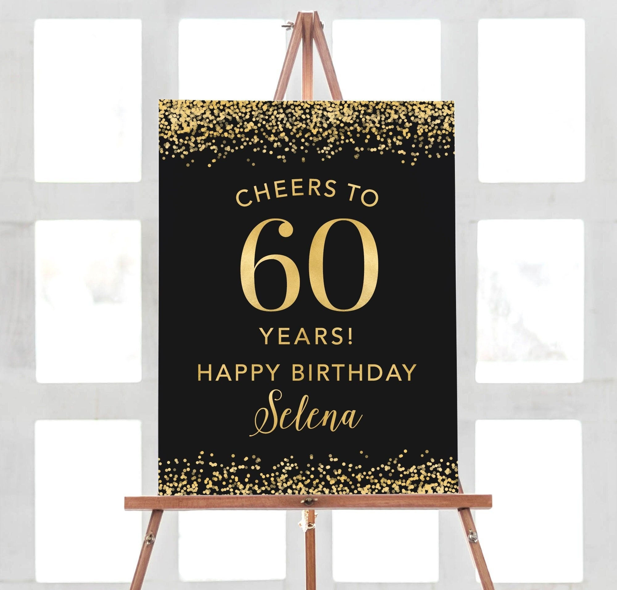 Wallpaper #PDHeNZMB5zzyi_yYylio24 Birthday Welcome Sign 60th Birthday Decor Birthday Party Etsy