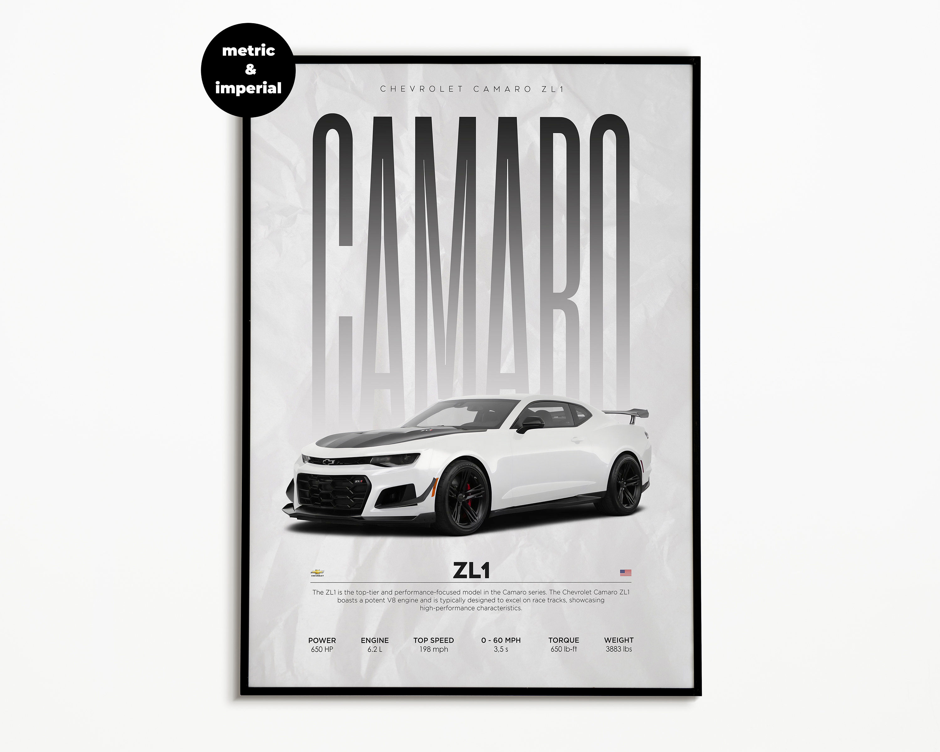 Wallpaper #fmejDJMBSpphPi3-f9-x403 Camaro Zl1 Poster Digital Download Hyper Car Poster Super Car Print Art