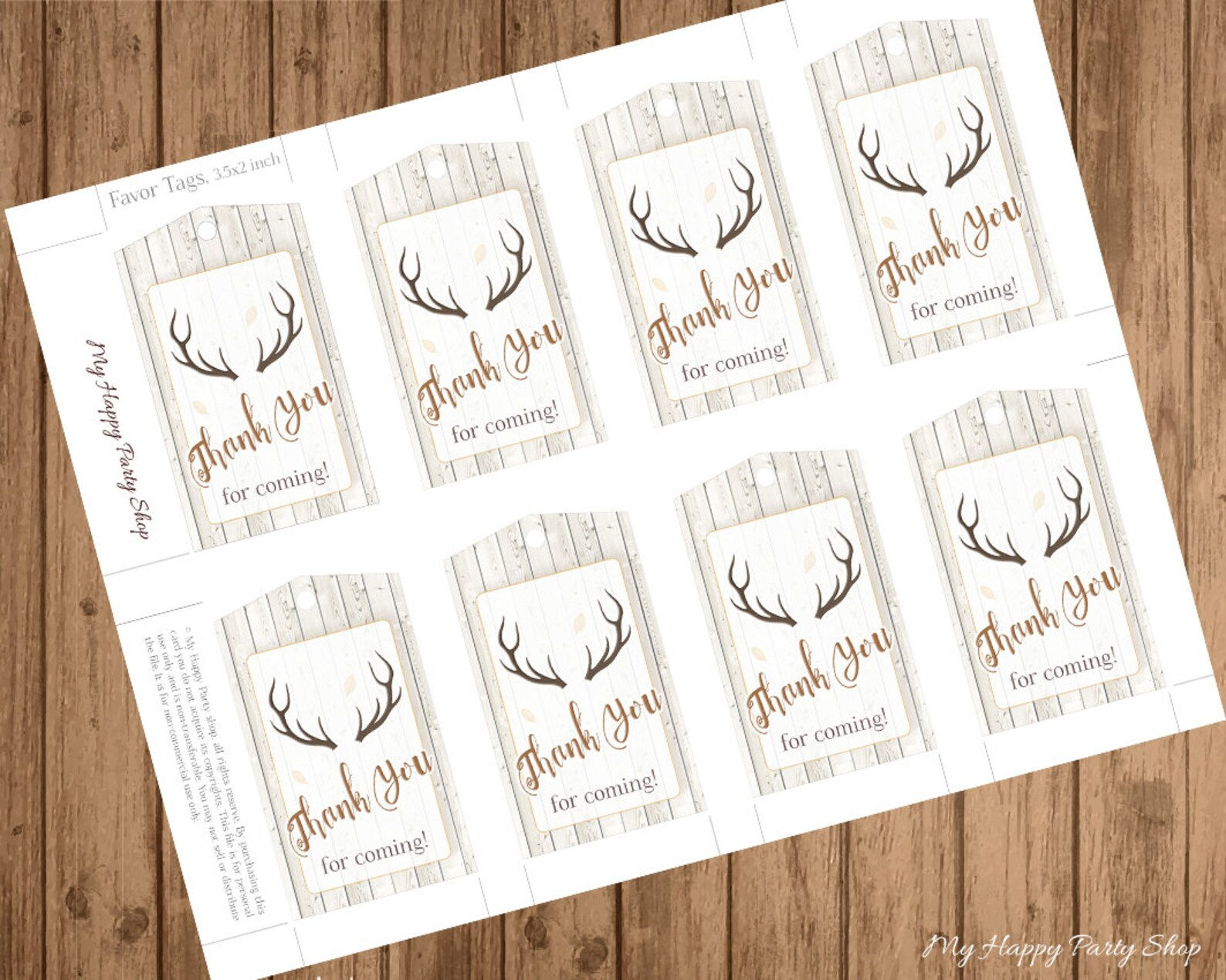 Wallpaper #FmiZE5MBSpphPi3-2gHs66 Deer Favor Tags Printable Deer Antler Tags Woodland Favor Etsy