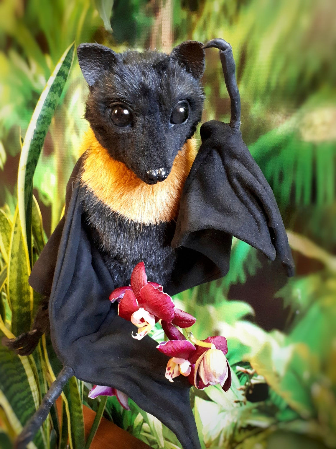 Wallpaper #hmeI95IBSpphPi3-uIae193 Bat Toy Bat Realistic Stuffed Animals Ooak Toysmade to Etsy