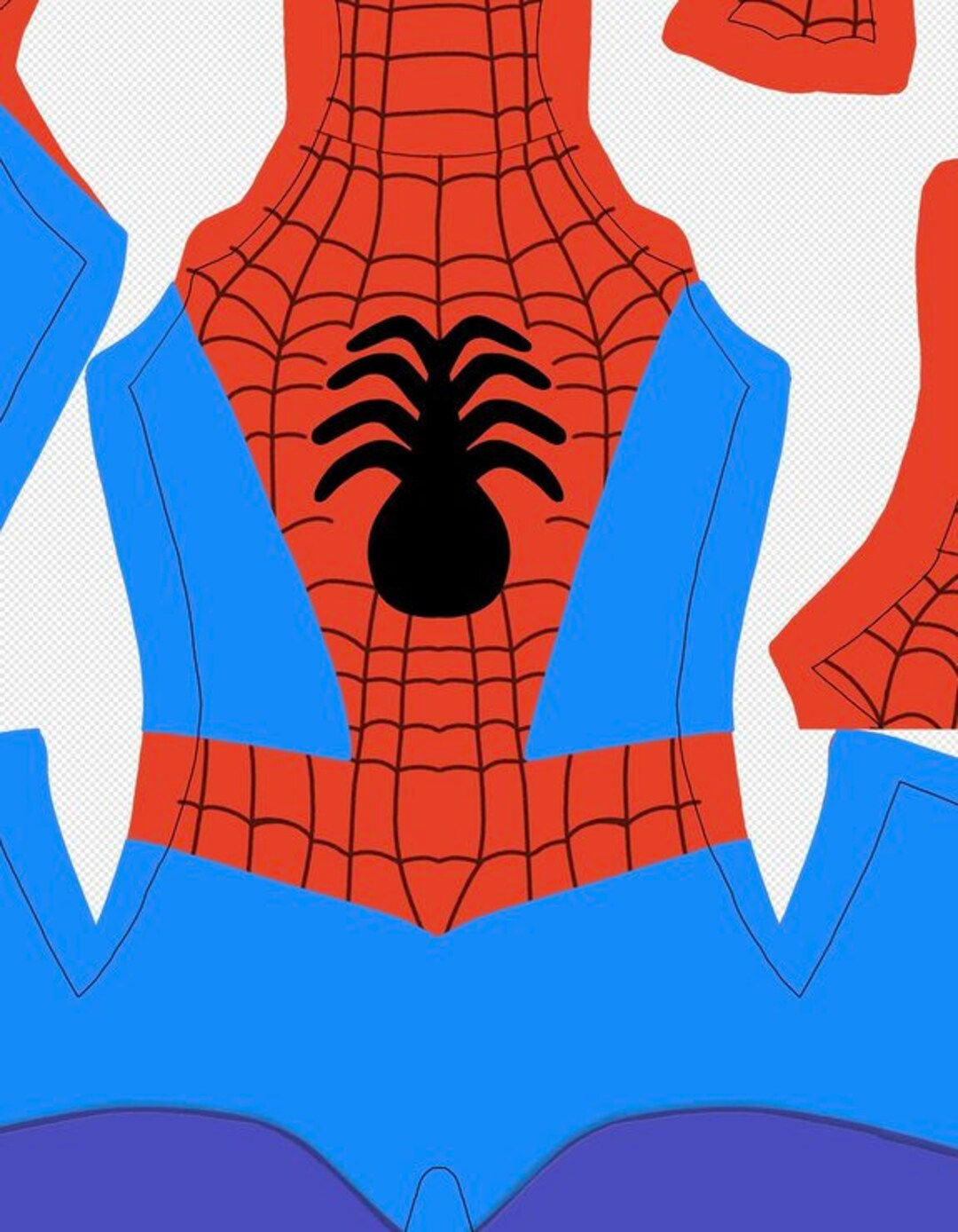 Wallpaper #ZIvpcpcBcm9NJah-1nQn23 Roy Thomas Spiderman Suit Pattern File Digital Download Etsy