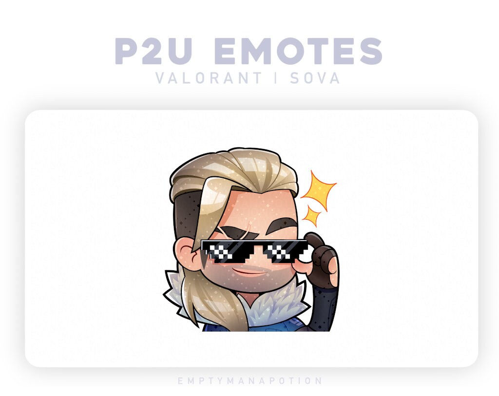 Wallpaper #6qlRh5cBxbDgA0Rlce3128 Art Collectibles Drawing Illustration Valorant Sova Twitch Emote
