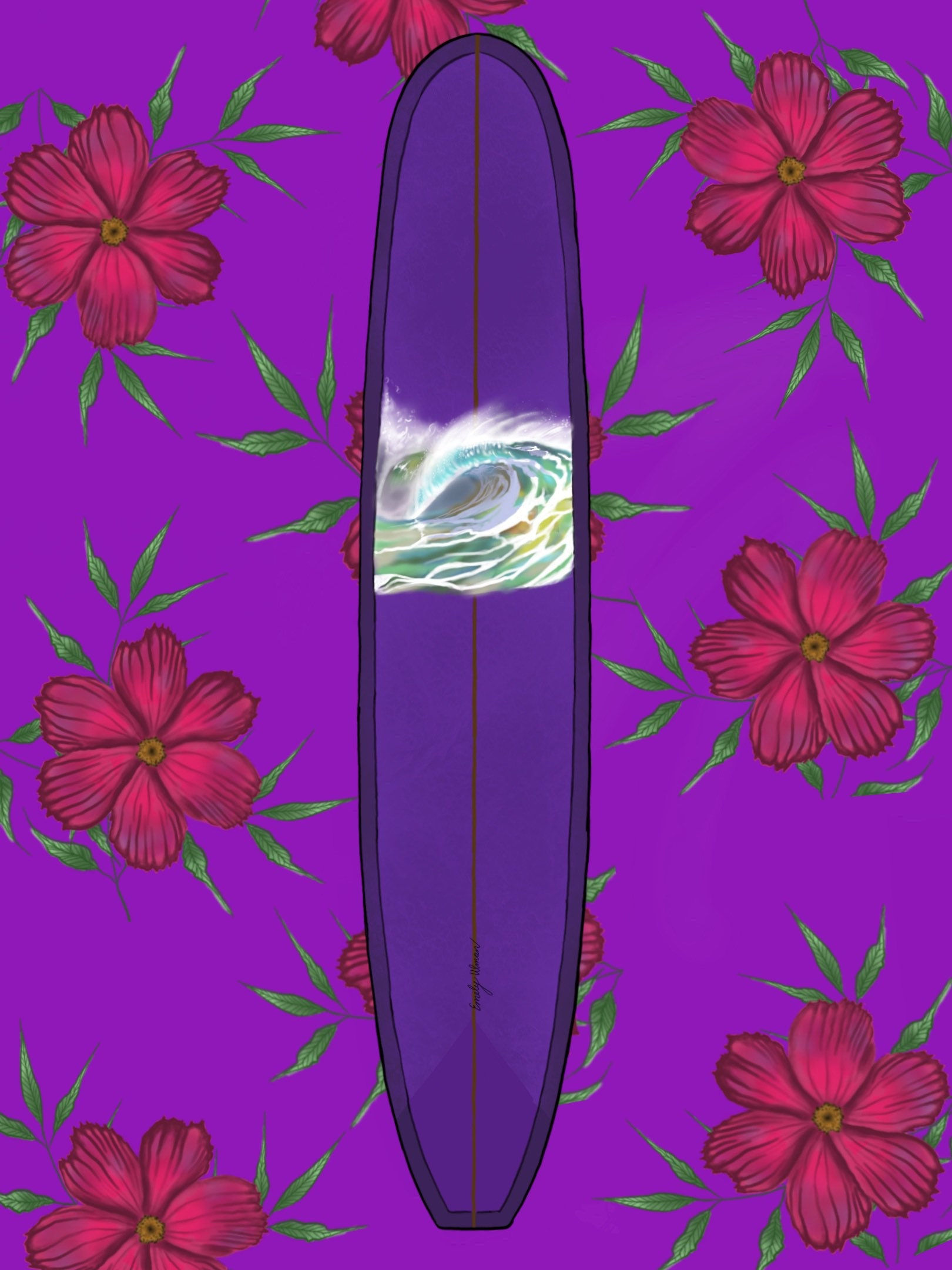 Wallpaper #3Gex85IBSpphPi3-v3Zj391 Digital Fine Art Print Purple Passion Digital Prints Prints Art