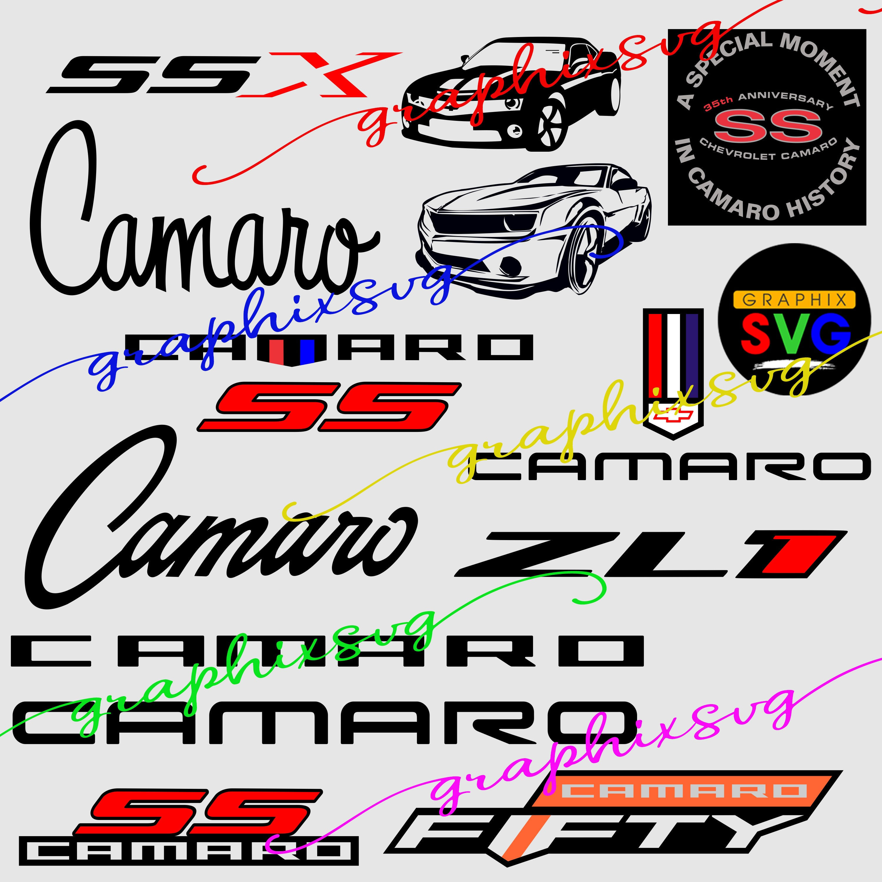 Wallpaper #f012f Chevrolet Camaro Lt1 Logo Vinyl Sticker eBay