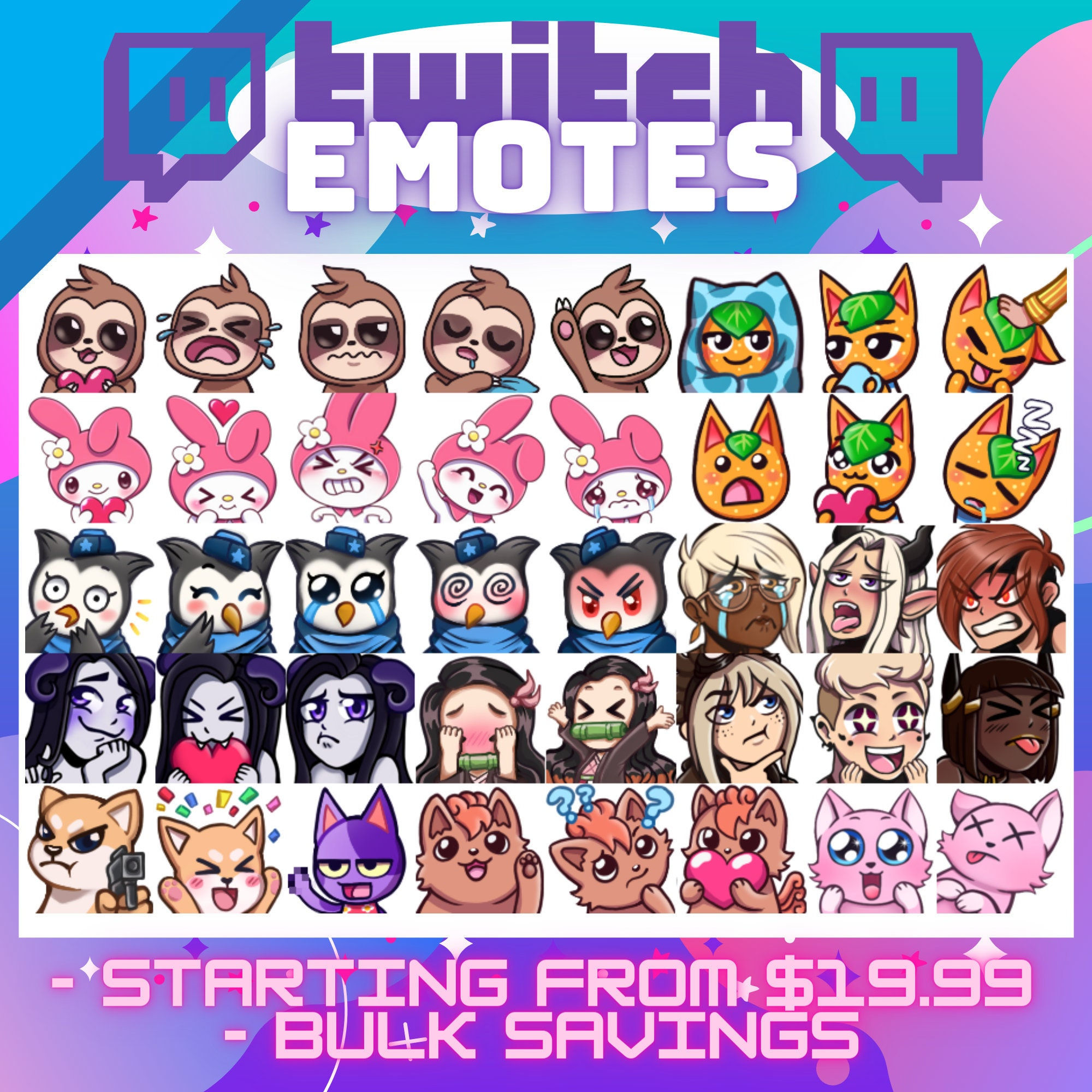 Wallpaper #LhnIFY8BtGB6xQ78w2yQ8 Discord Twitch Emotes