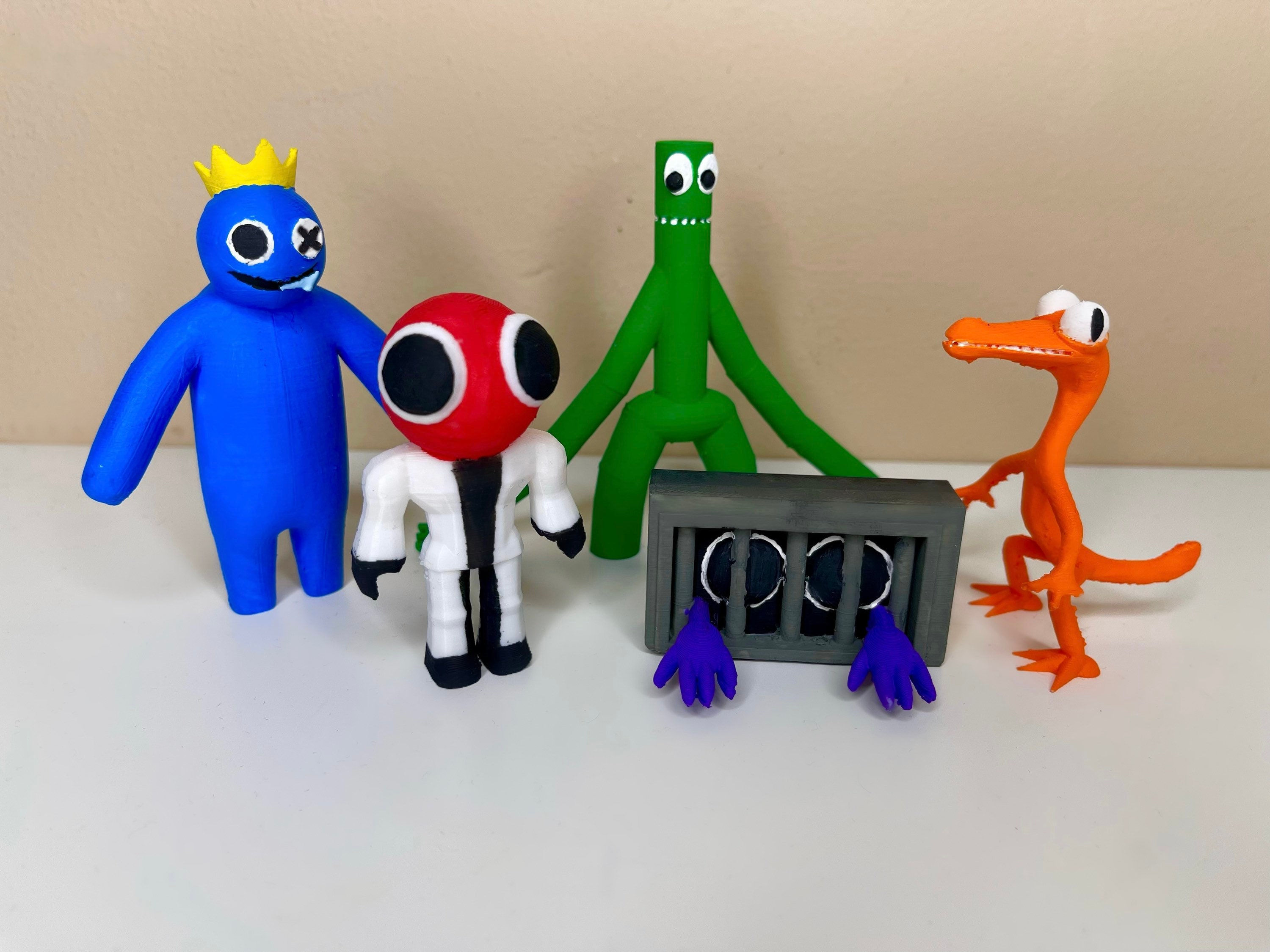 Wallpaper #J_QuOpMBKFX8bn3reXjK237 Roblox Rainbow Friends Figurines 3D Printed Etsy Australia