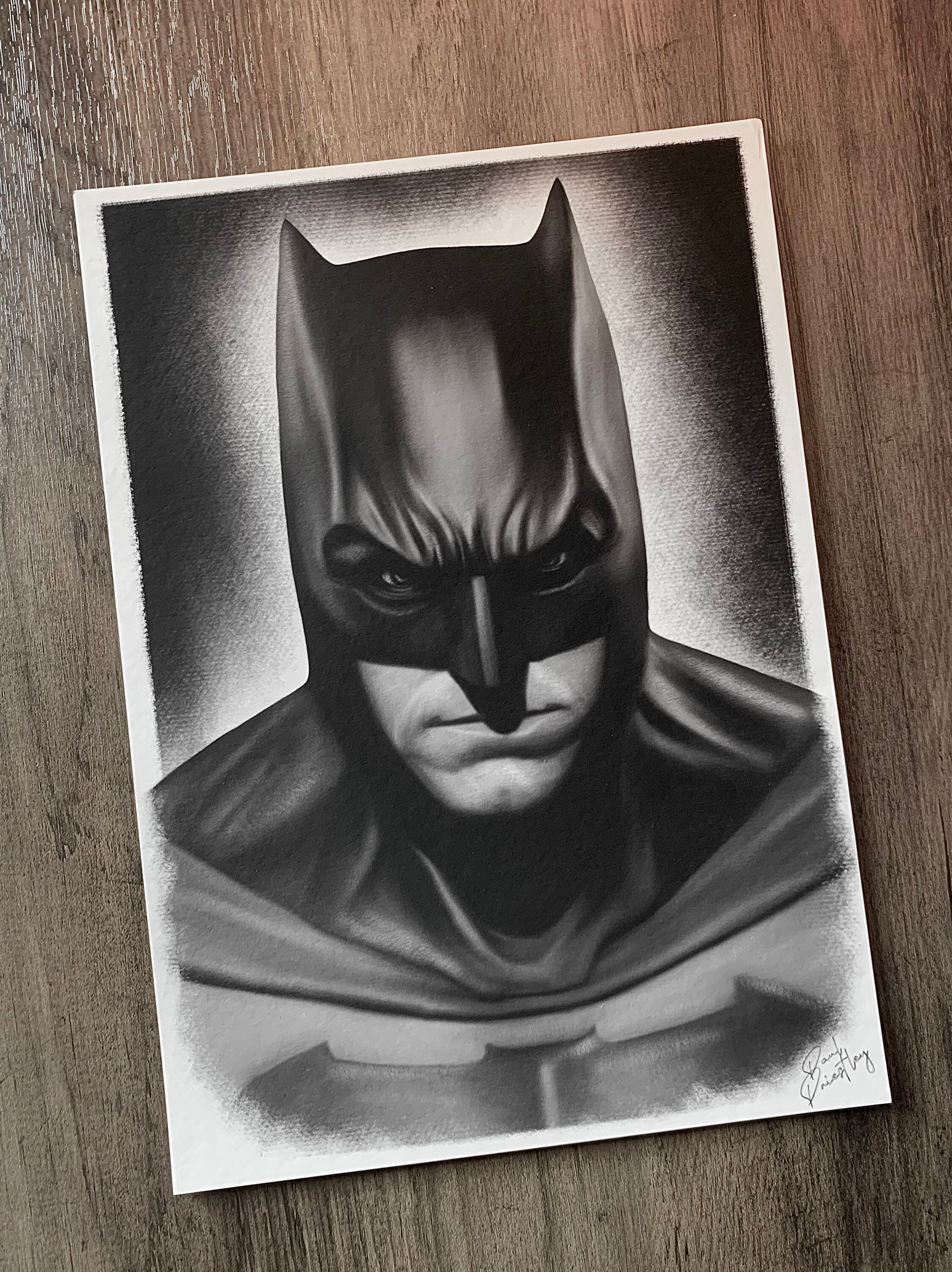 Wallpaper #4HTBz44B_8f4nGFaB3RC49 Batman Art Print A4 Hand Drawn Batman Portrait Print Etsy
