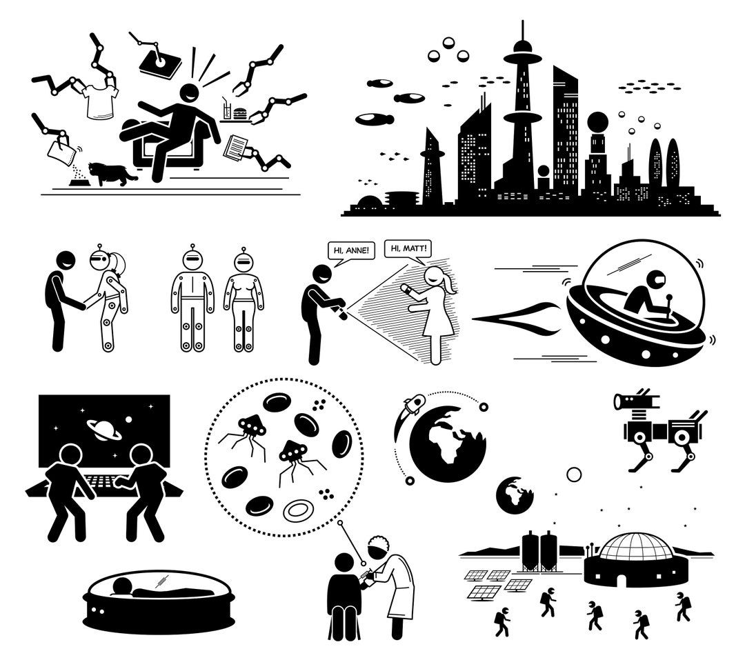 Wallpaper #6ByjQJMB8JfcLg2Jbvat172 Future Futuristic World Science Fiction Technology Cyborg Robot Android