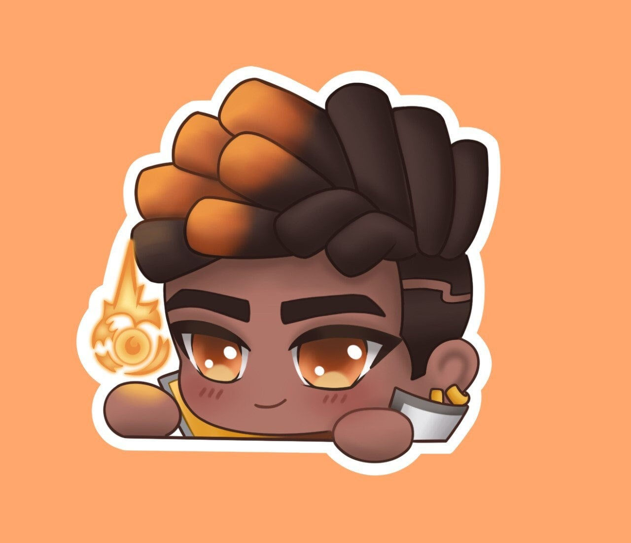 Wallpaper #akV4mY4B7YBJg1BV2KHv25 Valorant Phoenix Valorant Phoenix Chibi Sticker by Numuik Redbubble