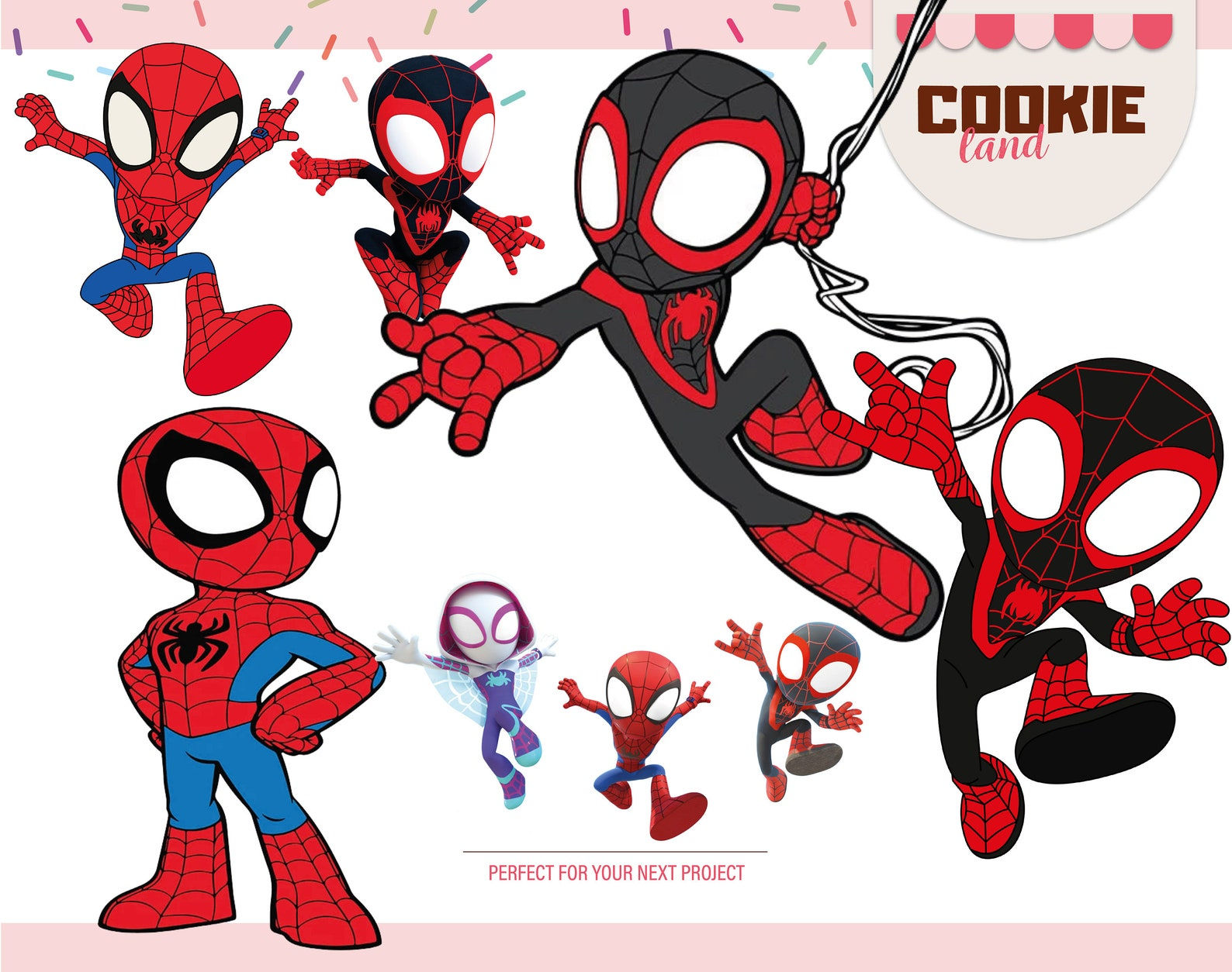 Wallpaper #Ix3SLZMBlOZrFDOkl9Jx77 Spidey and His Amazing Friends Png Imageshigh Resolution Etsy Mexico