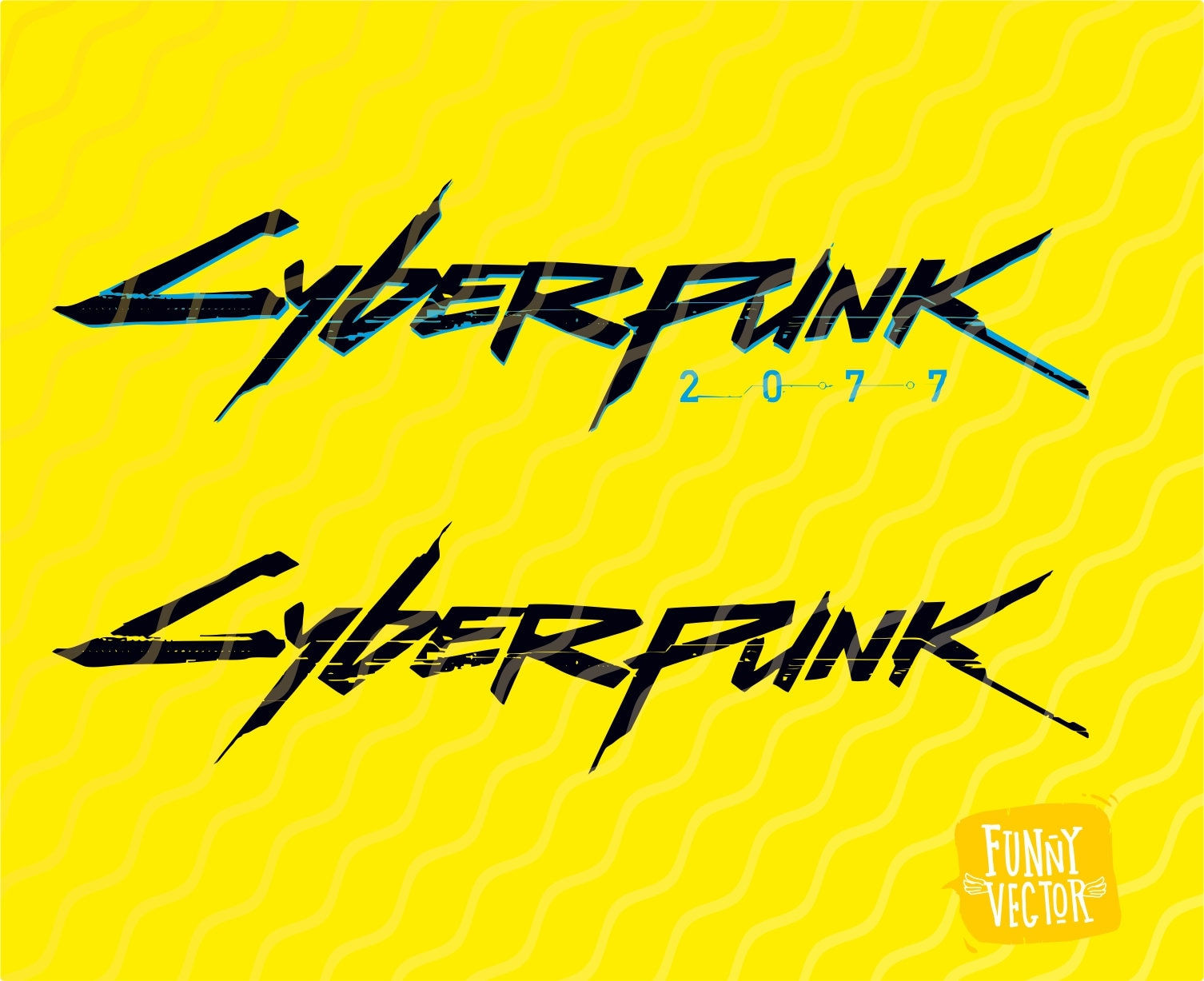 Wallpaper #JBlFBI8BtGB6xQ78ak4y20 Cyberpunk 2077 Logo Vector and Clean Version for Cut File Etsy