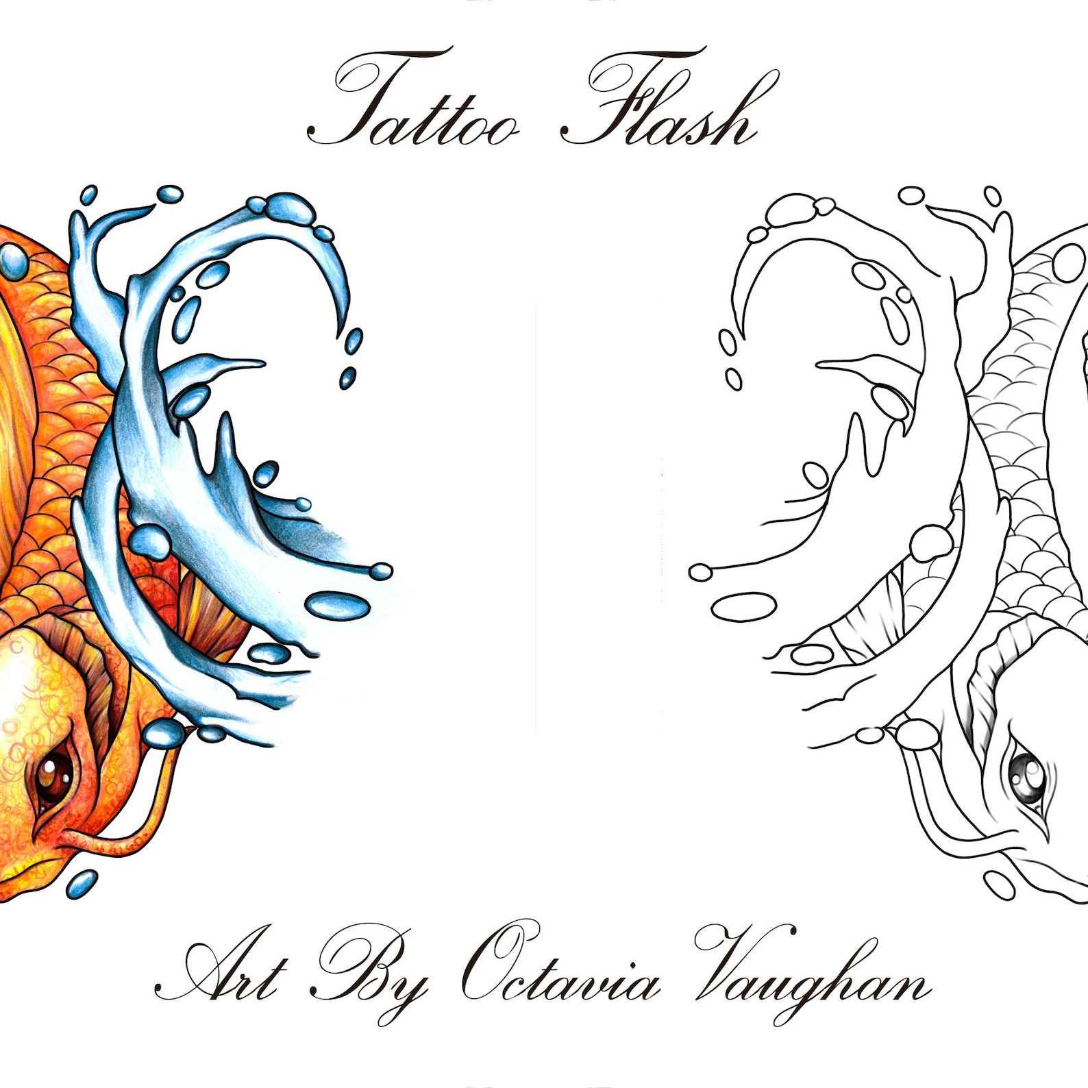 Wallpaper #5e6bc Black Yellow Koi Fish Fish Koi Tattoo Png and Vector with 5016 the