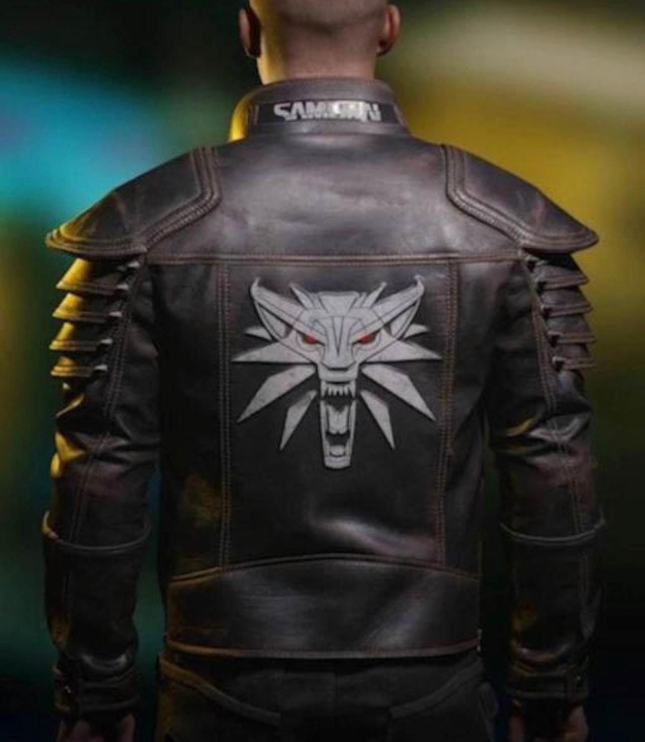 Wallpaper #SRkEBI8BtGB6xQ78mk3T11 Cyberpunk 2077 Samurai Leather Jacket Mens Distressed Etsy