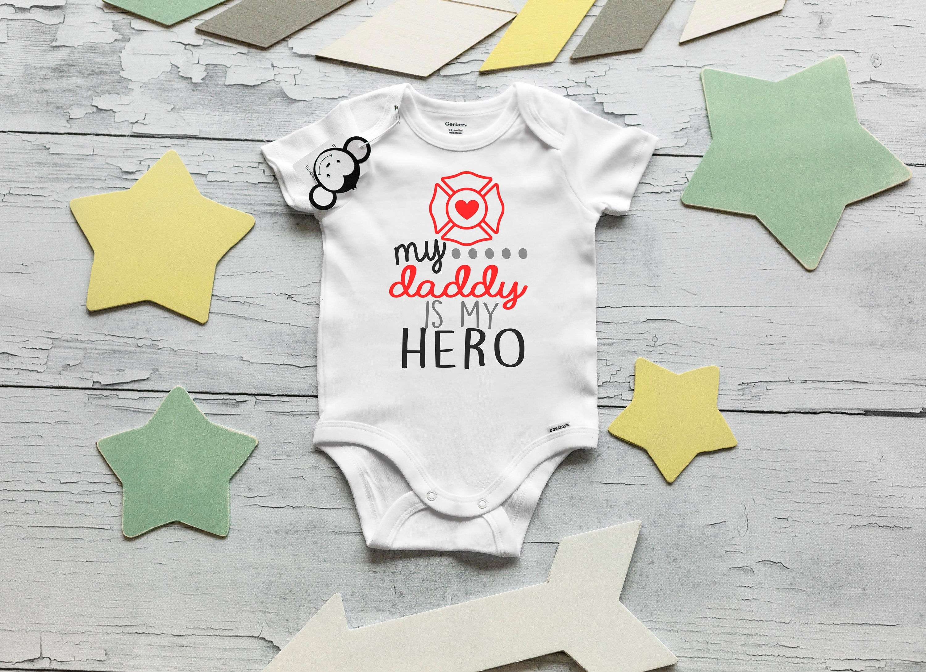 Wallpaper #OGdH-JIBSpphPi3-nIkz237 Firefighter Daddy is My Hero Onesie Fireman Onesie Etsy