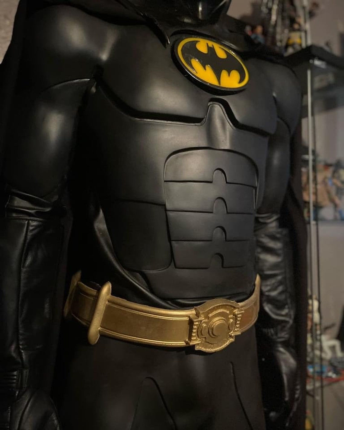 Wallpaper #UnfFJpMB-pgBXx60VaNl210 Batman Keaton Utility Belt 19891992 Returns Style Cosplay Etsy