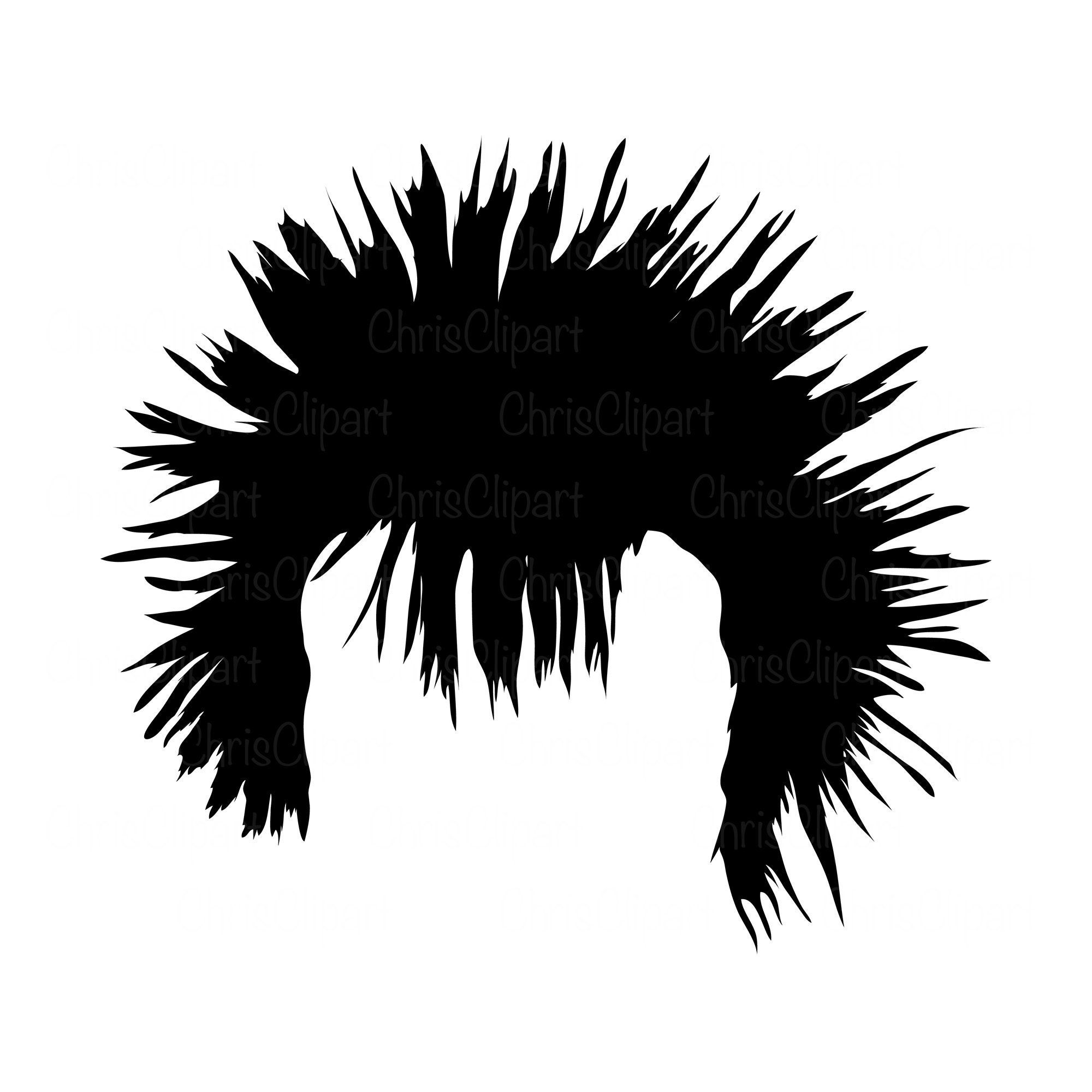 Wallpaper #59e9f Cartoon Punk Rock Hair 12381474 Vector Art at Vecteezy