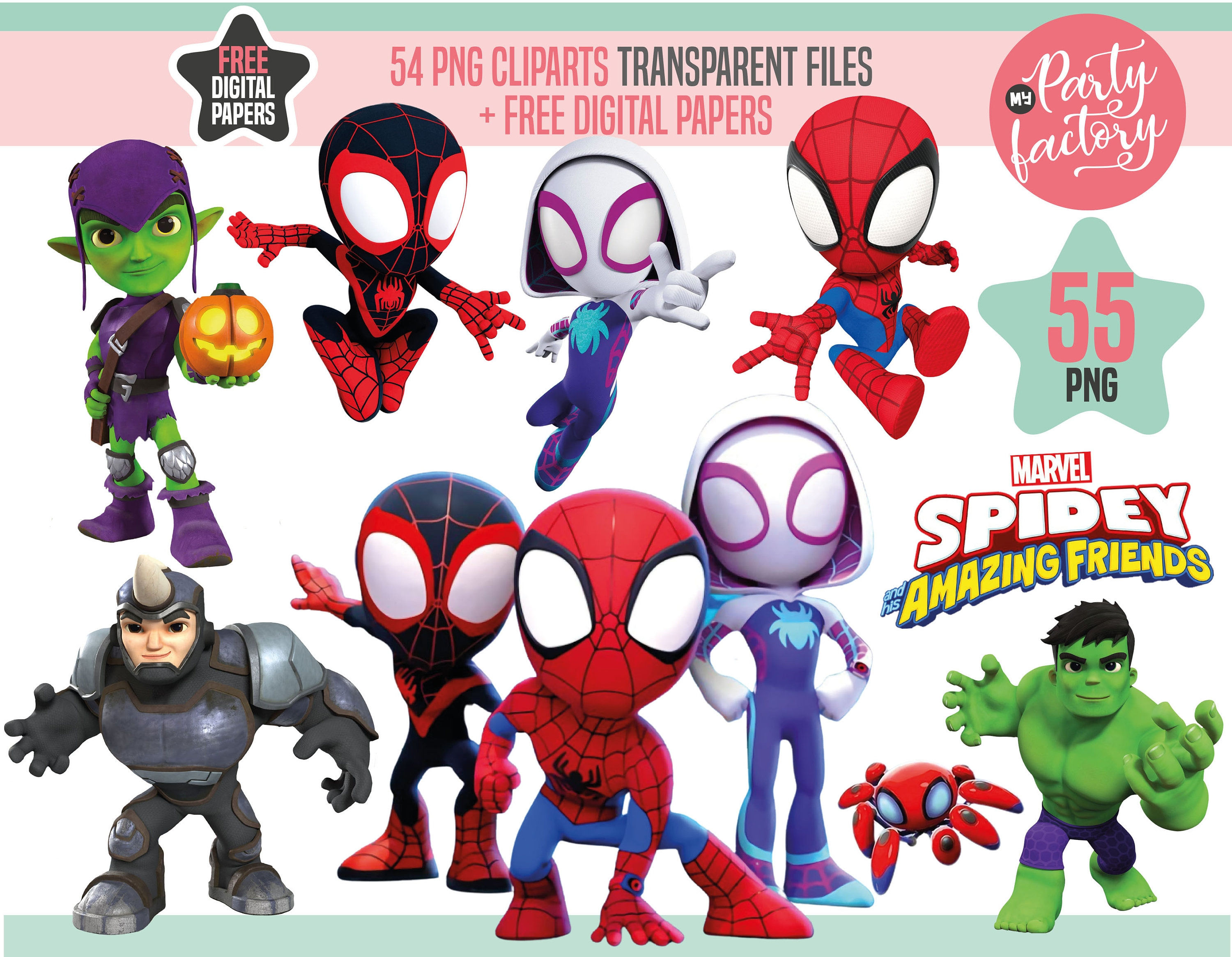 Wallpaper #Ix3SLZMBlOZrFDOkl9Jx23 Spidey and His Amazing Friends Png Clipart Superhero Clipart New Zealand