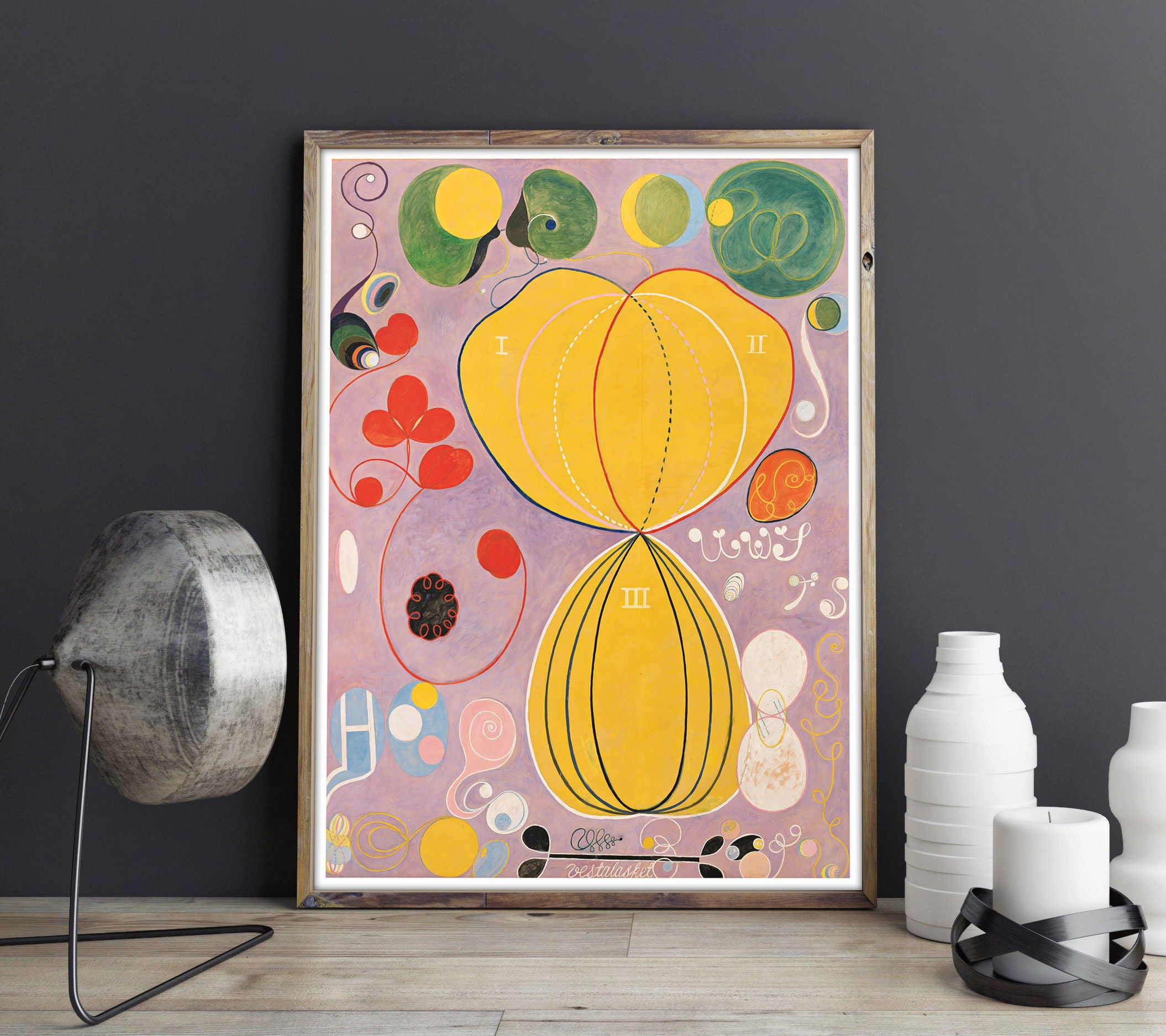 Wallpaper #Wx2kLZMBlOZrFDOksdHo203 Modern Abstract Art Prints Abstract Art by Hilma of Klint Etsy