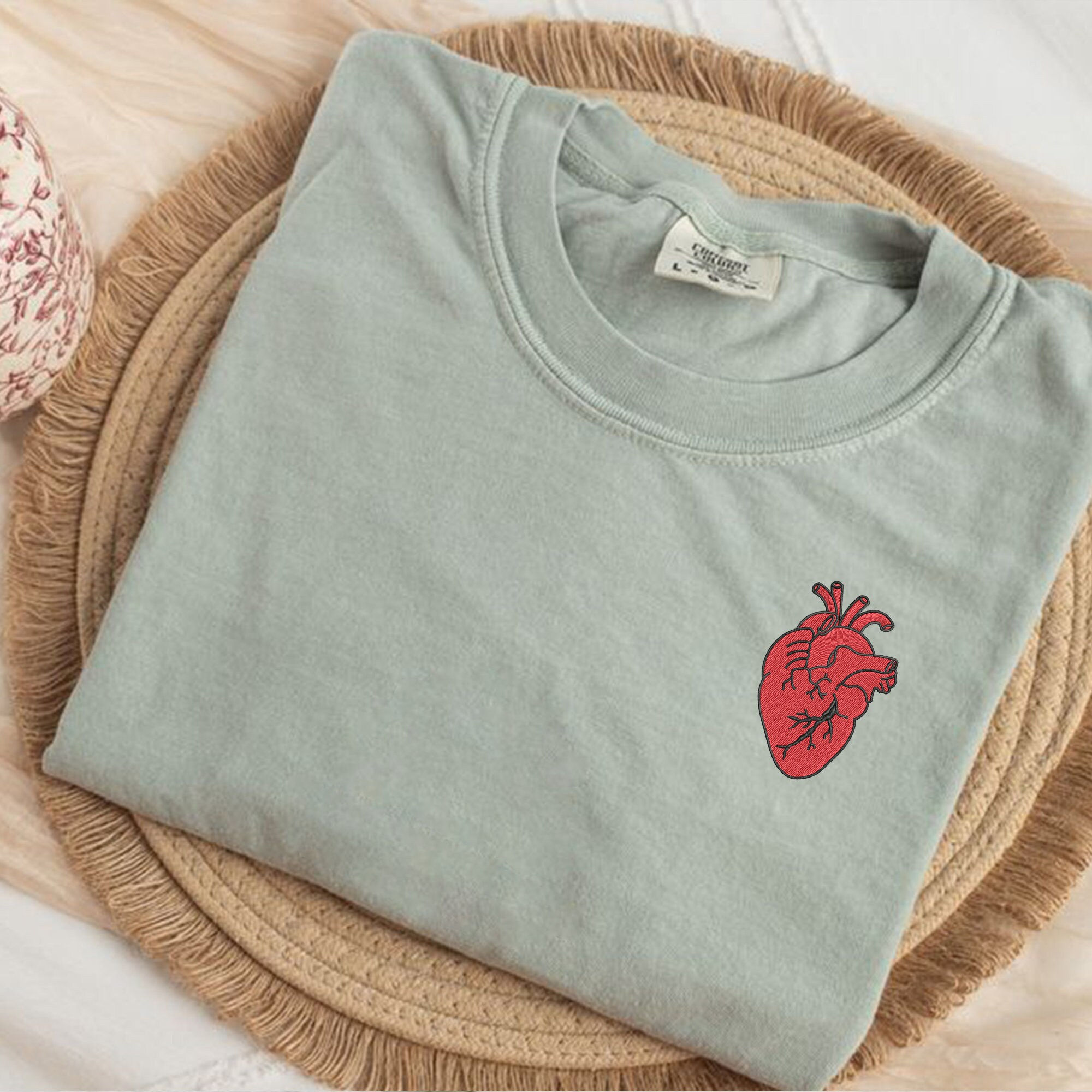 Wallpaper #12eRAJMBSpphPi3-GKYv95 Anatomical Heart Embroidery Design Human Heart Machine Embroidery