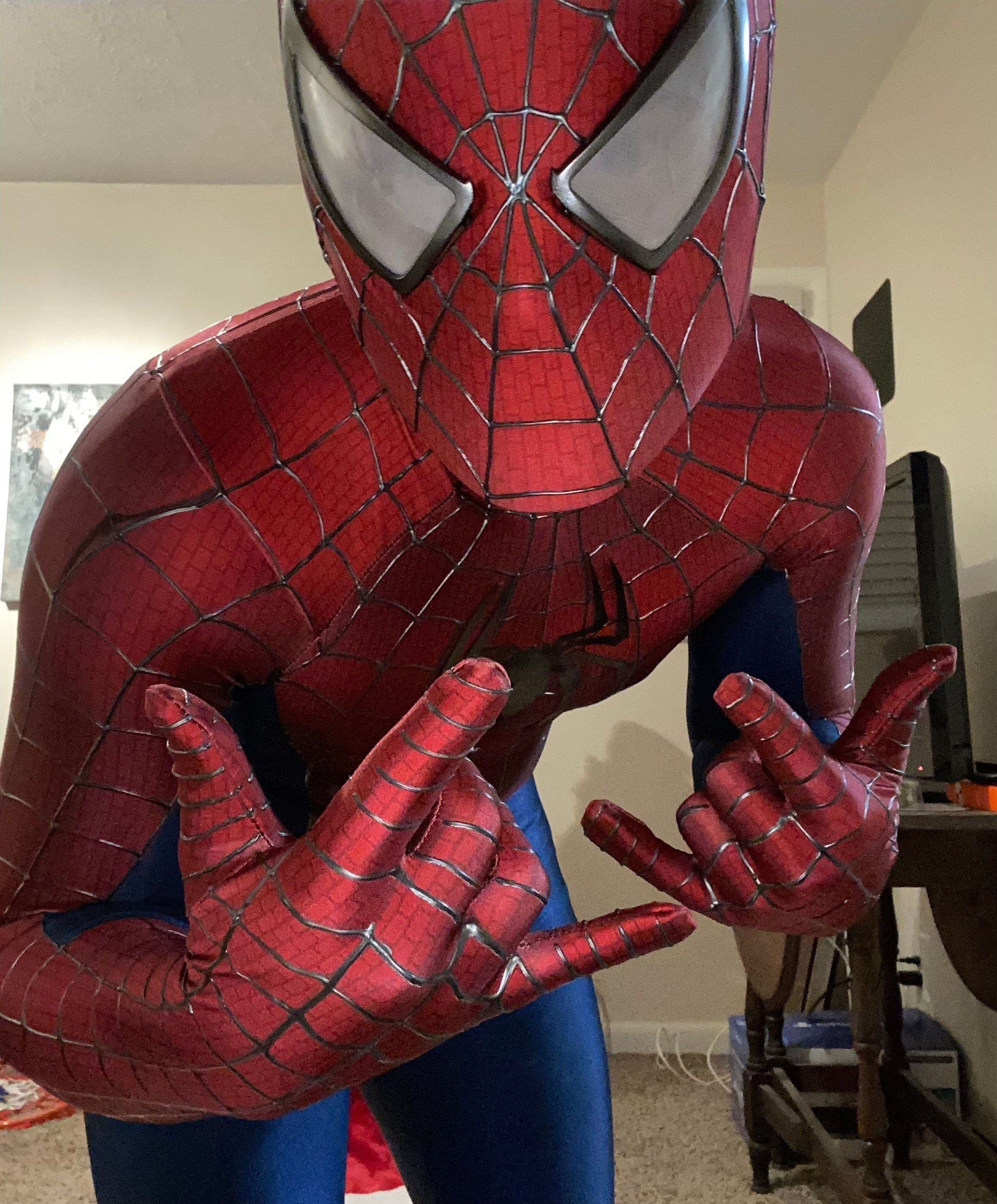 Wallpaper #uX098I4Bnwiau_P6rAVj23 Spiderman Mask Replica