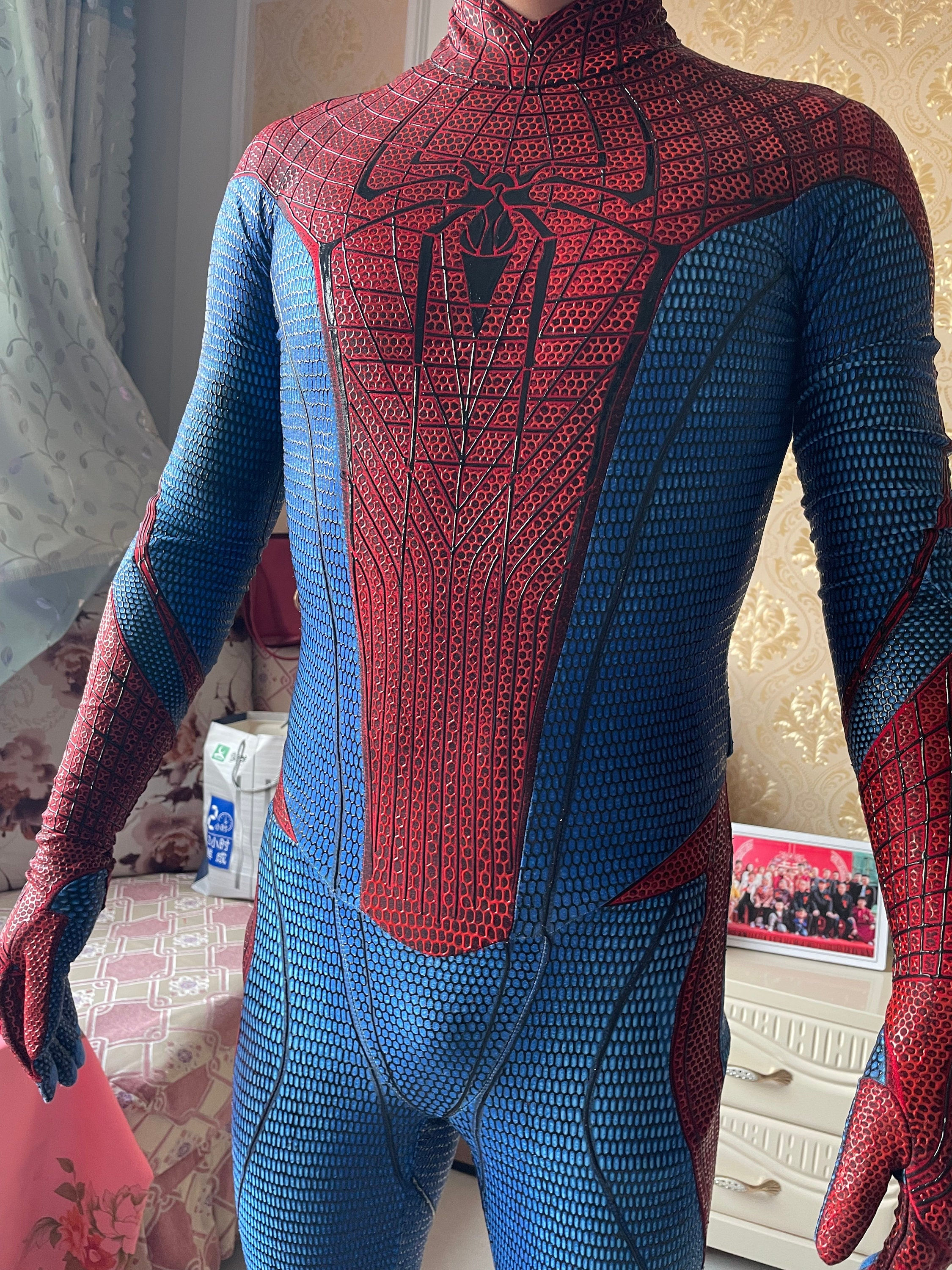Wallpaper #5UWNl44B7YBJg1BVi6AC4 The Amazing Spiderman Suit Amazing Spiderman 1 Cosplay Suit Etsy