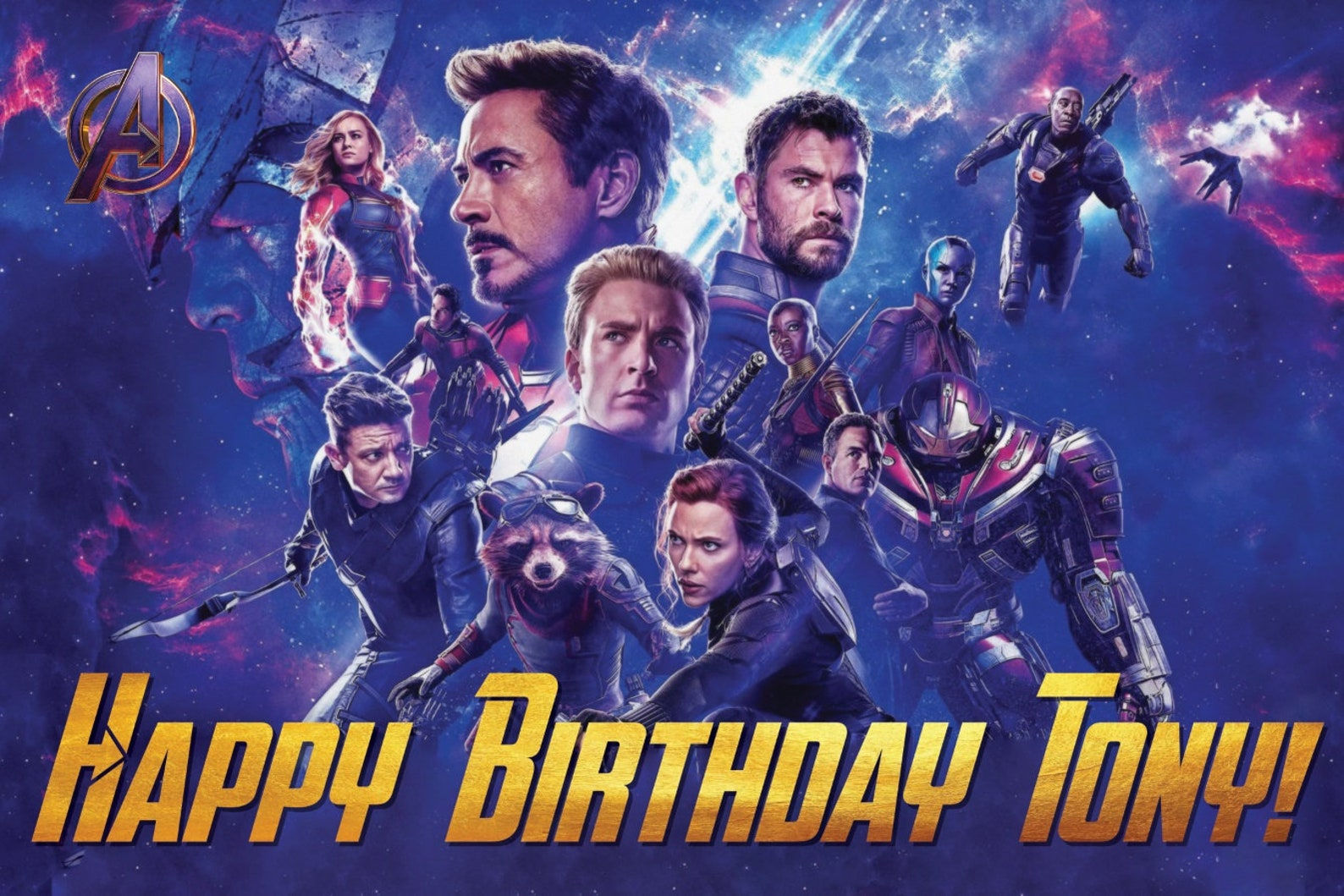 Wallpaper #0DG3NZMB5zzyi_yY0lfv50 Avengers Happy Birthday Name Banner Happy Birthday Banner Etsy