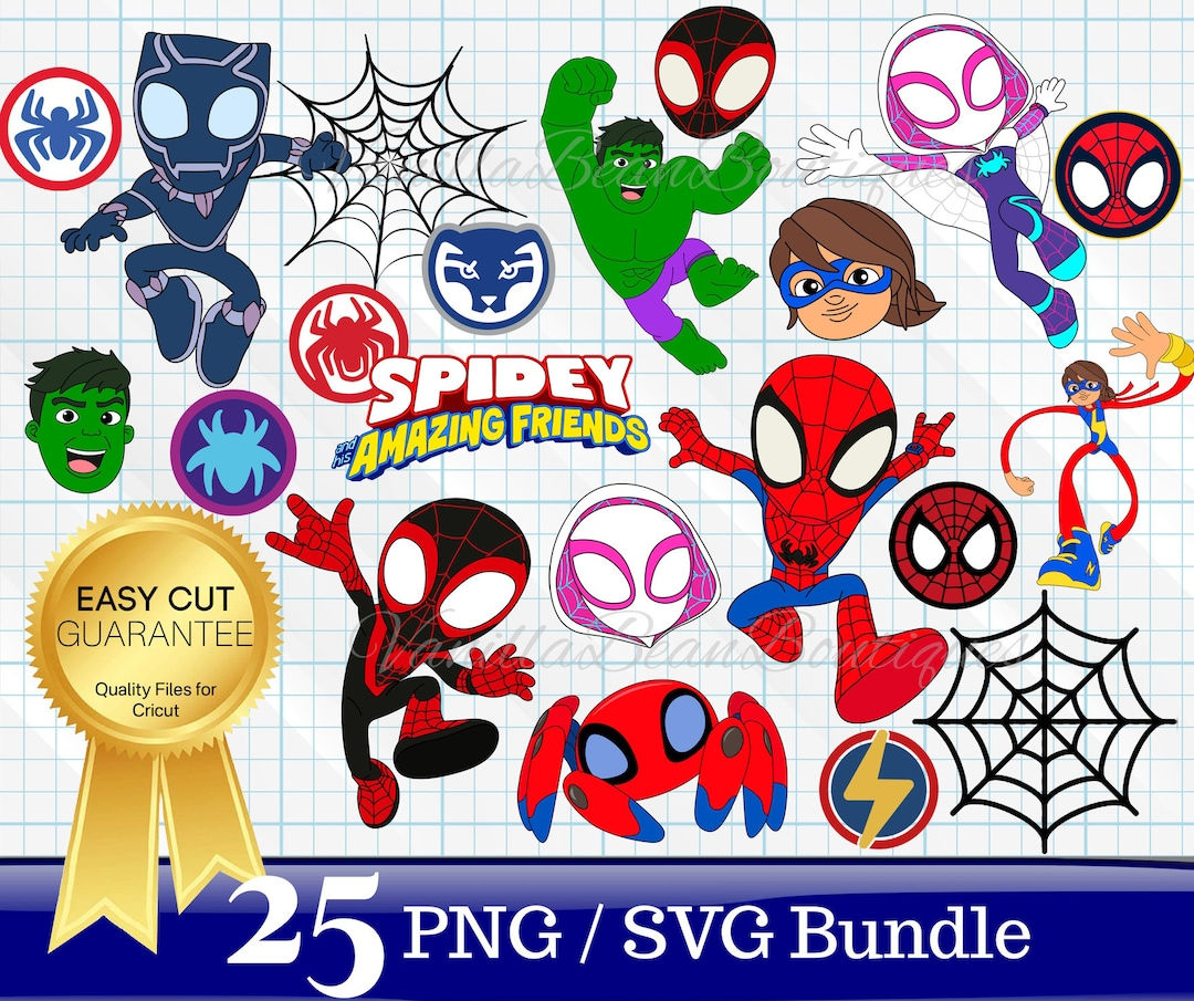 Wallpaper #Ix3SLZMBlOZrFDOkl9Jx48 Spidey and His Amazing Friends Svg Bundle Spidey and His Amazing