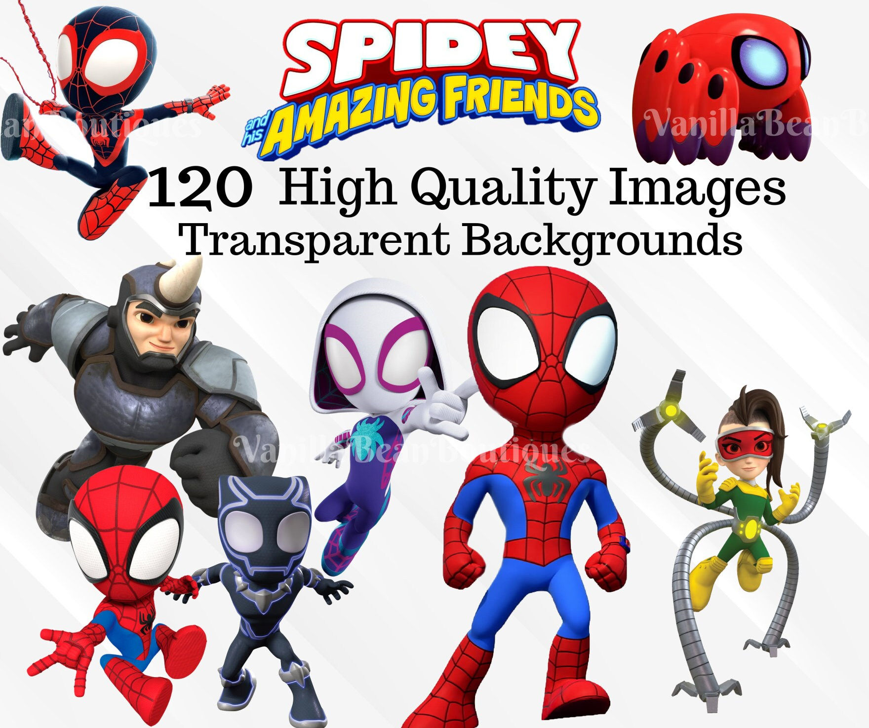 Wallpaper #Ix3SLZMBlOZrFDOkl9Jx62 Spidey Clipart Spidey and His Amazing Friends Png Bundle Etsy Mexico