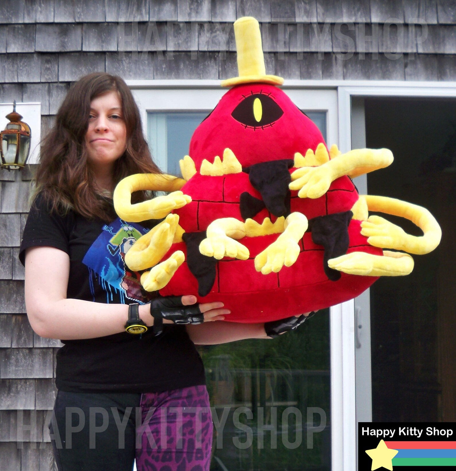 Wallpaper #yGeGApMBSpphPi3-qq-c357 Nightmare Bill Cipher Giant Plush Etsy