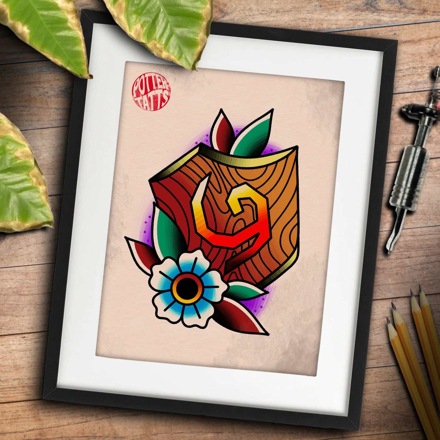 Wallpaper #AWjQGZMBSpphPi3-KBla155 Deku Shield the Legend of Zelda Traditional Tattoo Flash Art Print Etsy