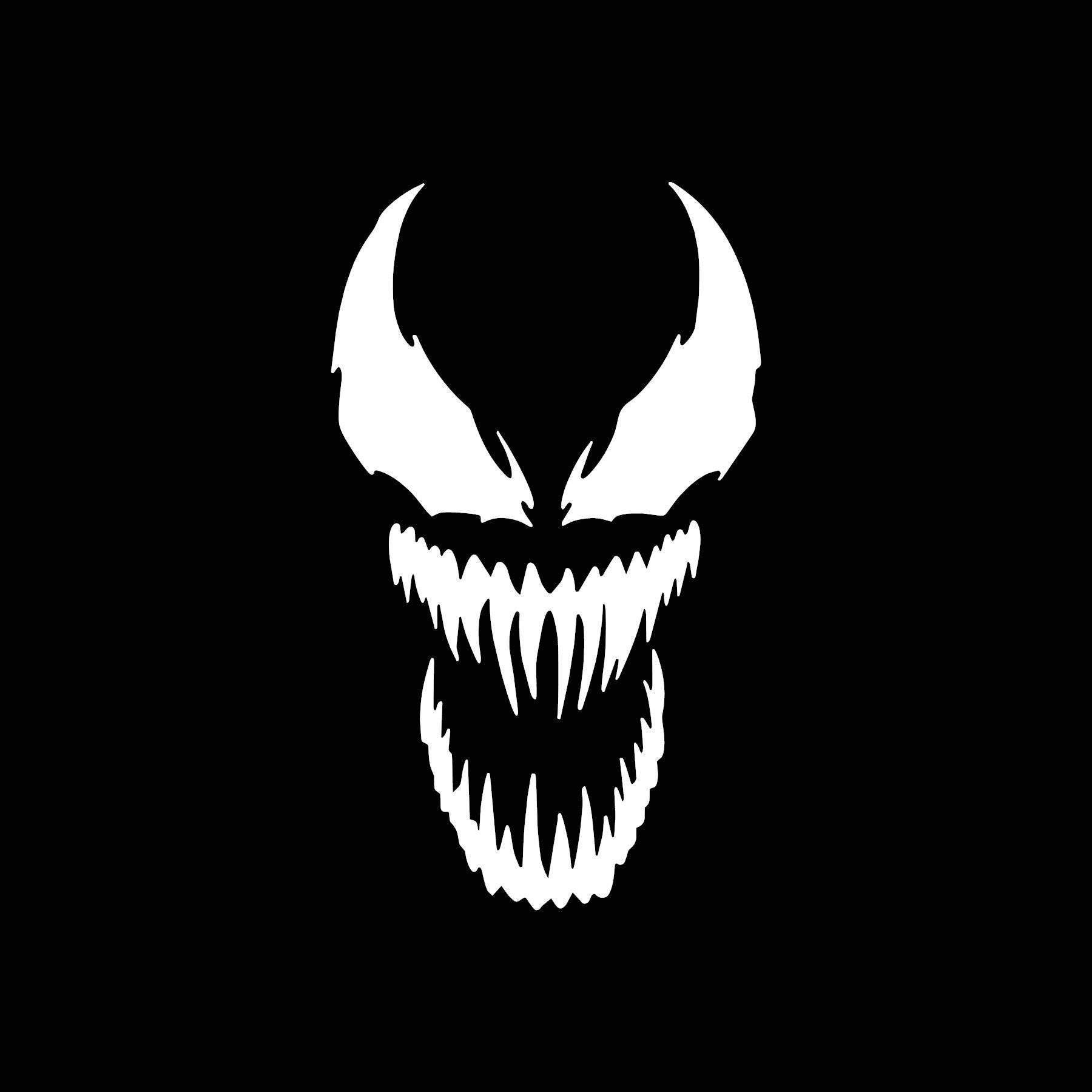 Wallpaper #O-pEV5MBlwTYPL18rBHC278 Venom Decal Venom Logo Symbol Emblem Silhouette Spiderman Etsy New