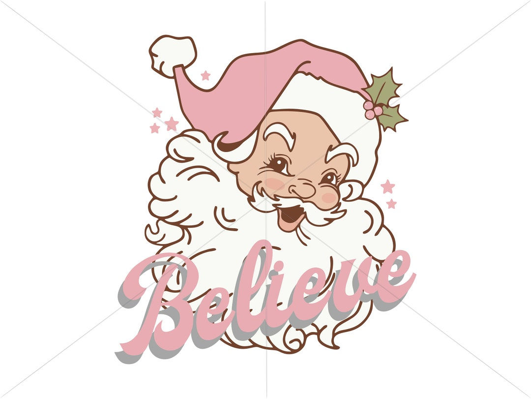 Wallpaper #fx3mLJMBlOZrFDOkqcxn257 Retro Pink Santa Claus Svg Png Christmas Svg Christmas Etsy