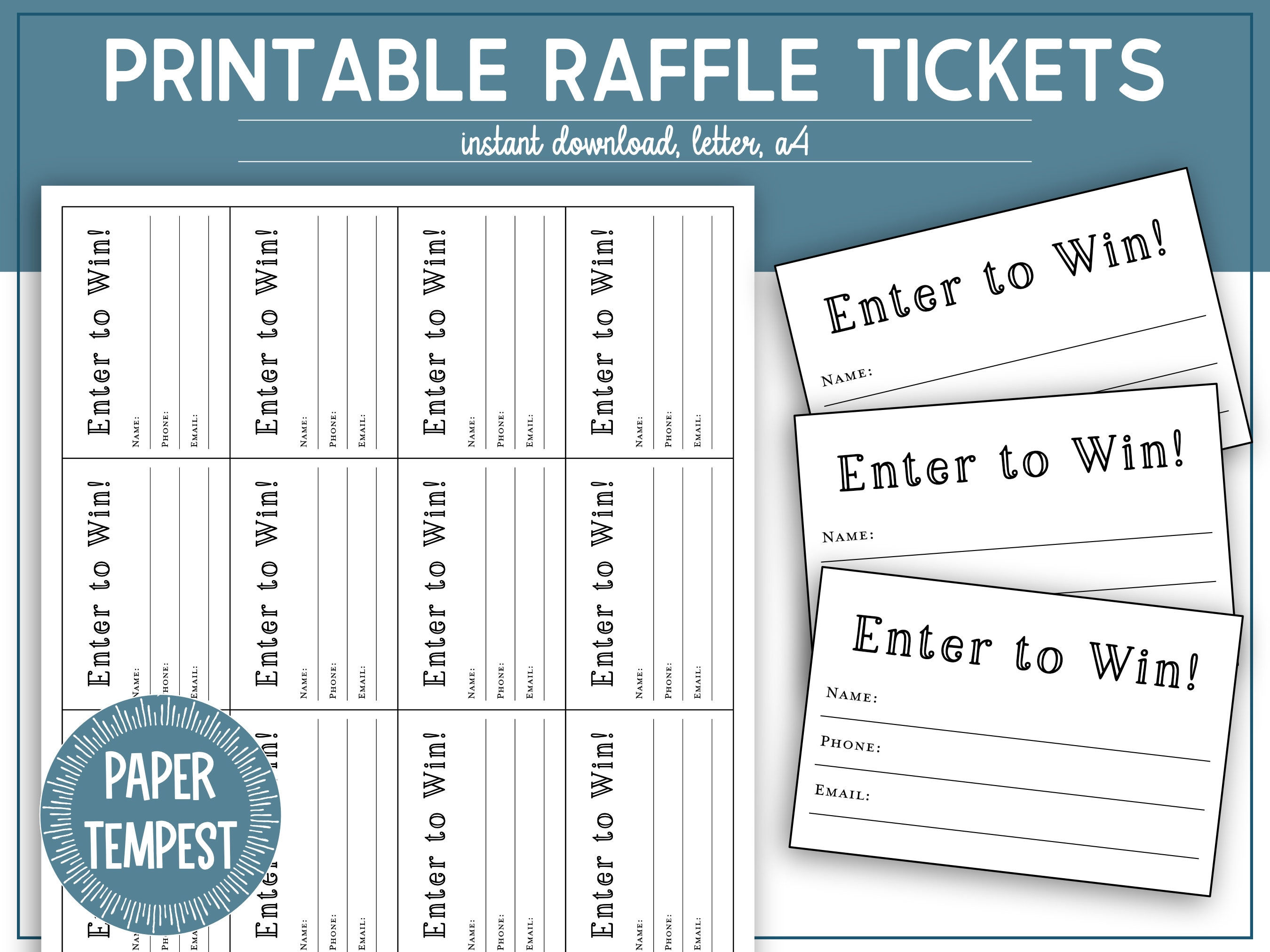 Wallpaper #58496 Free Printable Raffle Ticket Templates