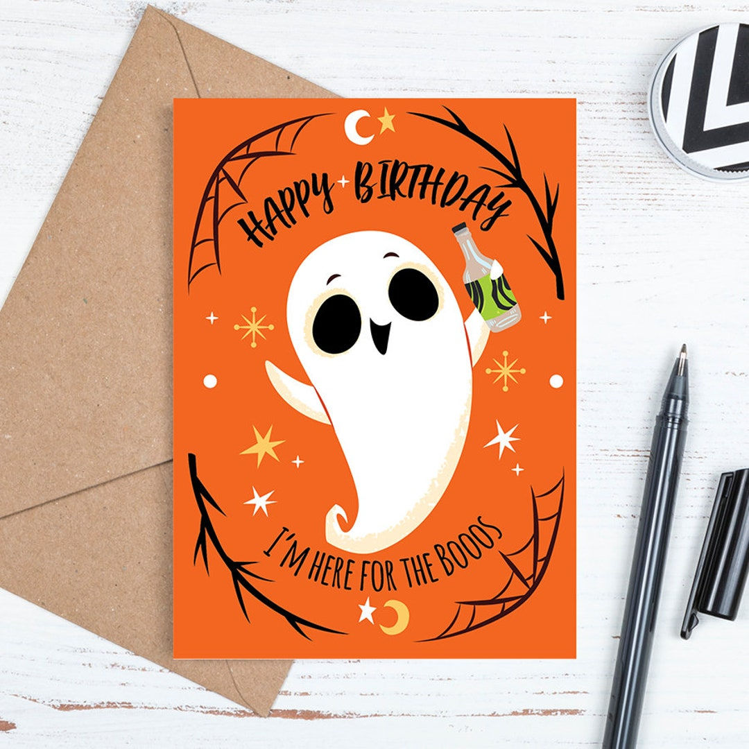 Wallpaper #ITHVNZMB5zzyi_yYzVif11 Printable Birthday Card Digital Halloween Birthday Birthday Card