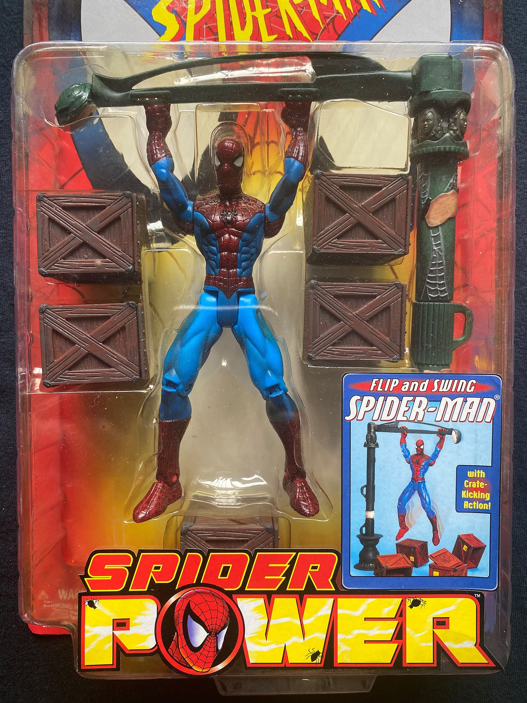 Wallpaper #kGe5ApMBSpphPi3-T7BC269 Vintage Spiderman Action Figure