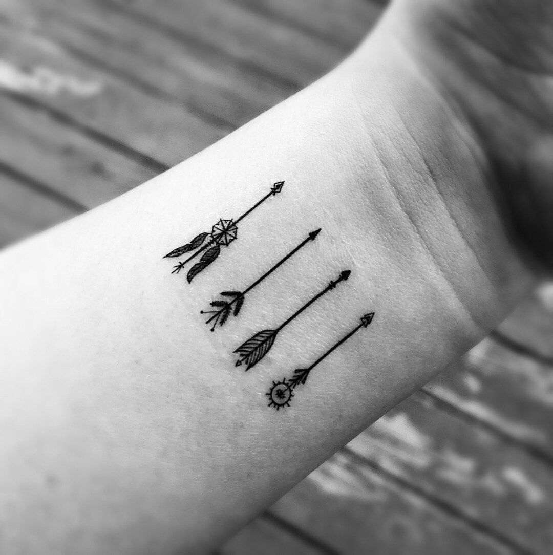 Wallpaper #4c39a 75 Best Arrow Tattoo Designs Meanings Good Choice for 2019